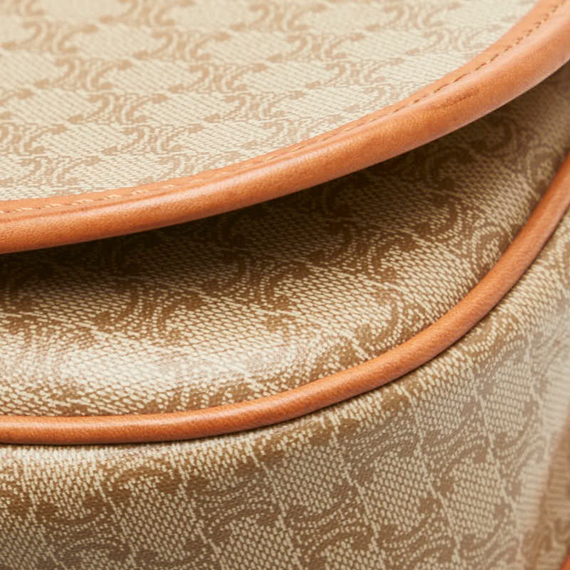 Celine Celine Macadam Crossbody Shoulder Bag in Beige and Brown Leather for Women Size ONE SIZE - 5 Thumbnail