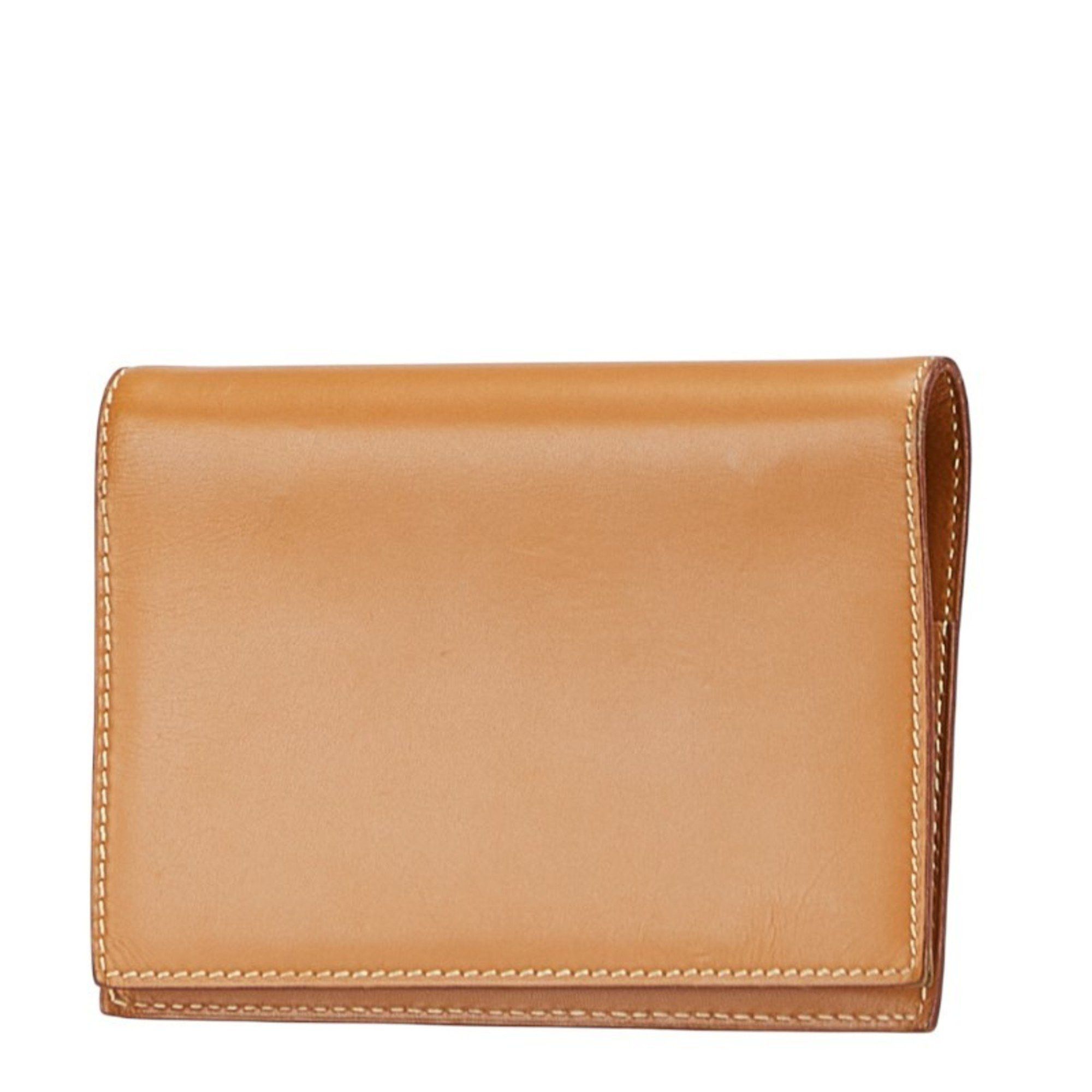 Hermes Hermes Hermès Agenda GM Planner Cover in Gold and Brown Box Calf Leather for Women Size ONE SIZE - 2 Thumbnail