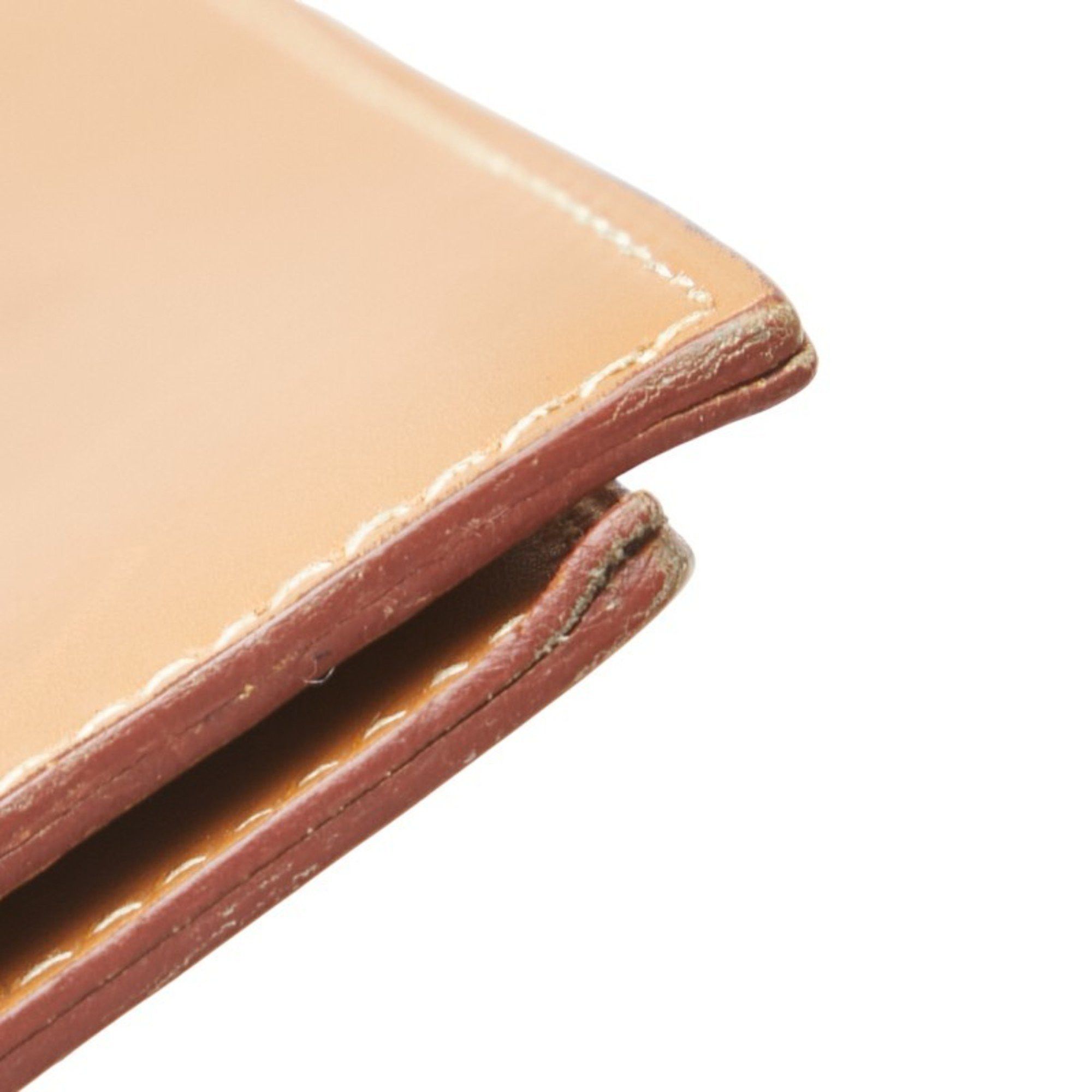 Hermes Hermes Hermès Agenda GM Planner Cover in Gold and Brown Box Calf Leather for Women Size ONE SIZE - 6 Thumbnail