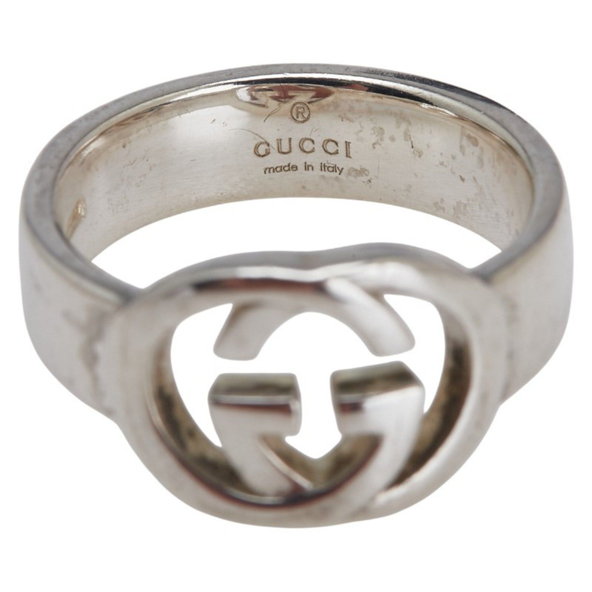 Gucci Gucci Interlocking G Ring #11 SV925 Silver Women's GUCCI Size ONE SIZE - 6 Thumbnail