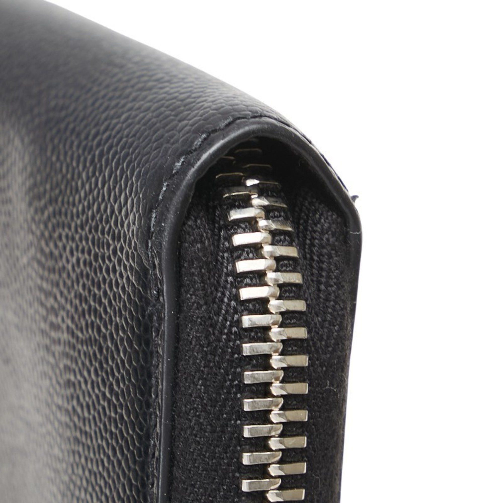 Saint Laurent Paris Saint Laurent 506522 Women's Leather Coin Purse/coin Case Black Size ONE SIZE - 5 Thumbnail