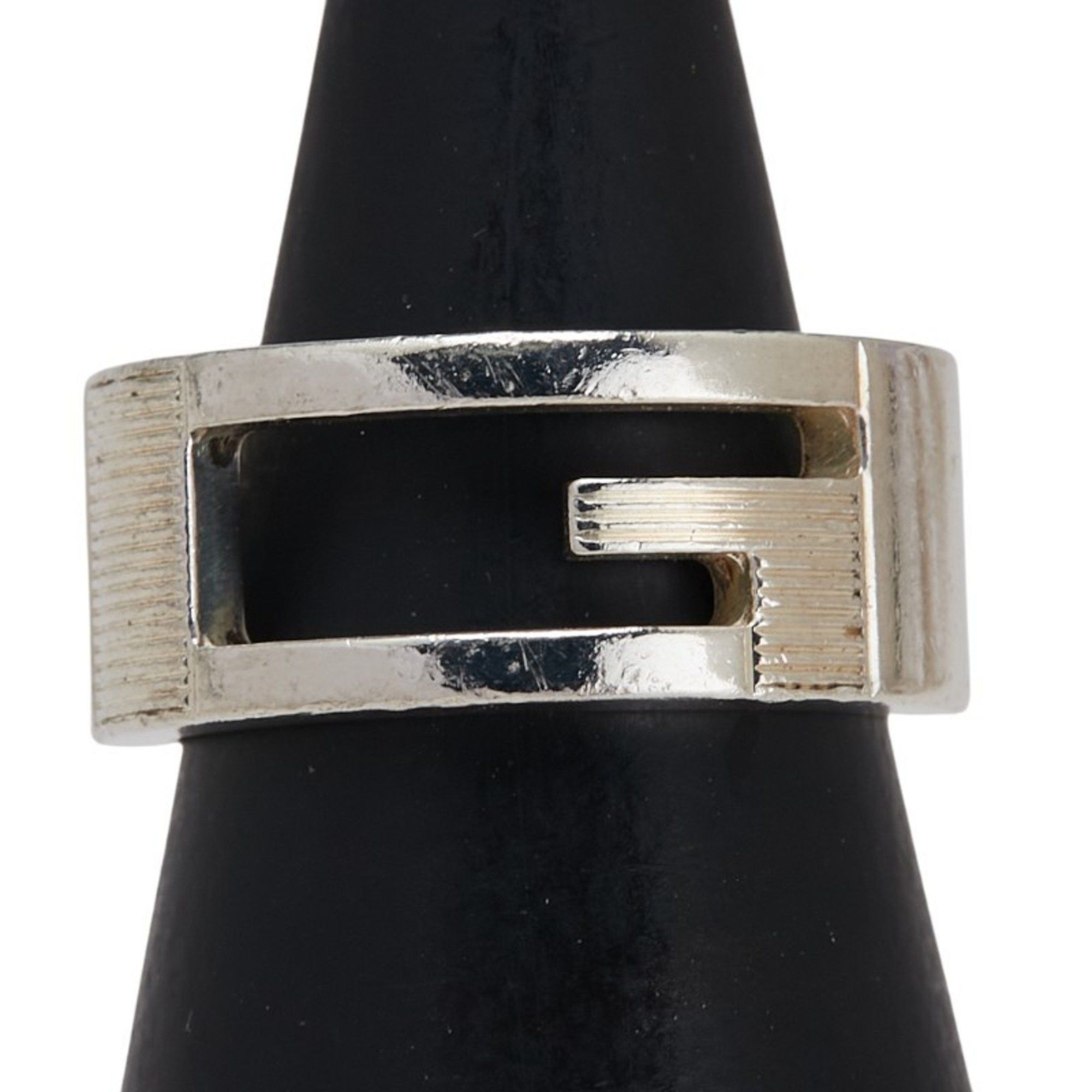 Gucci Gucci Branded G Ring #8 SV925 Silver Men's GUCCI Size ONE SIZE - 2 Thumbnail