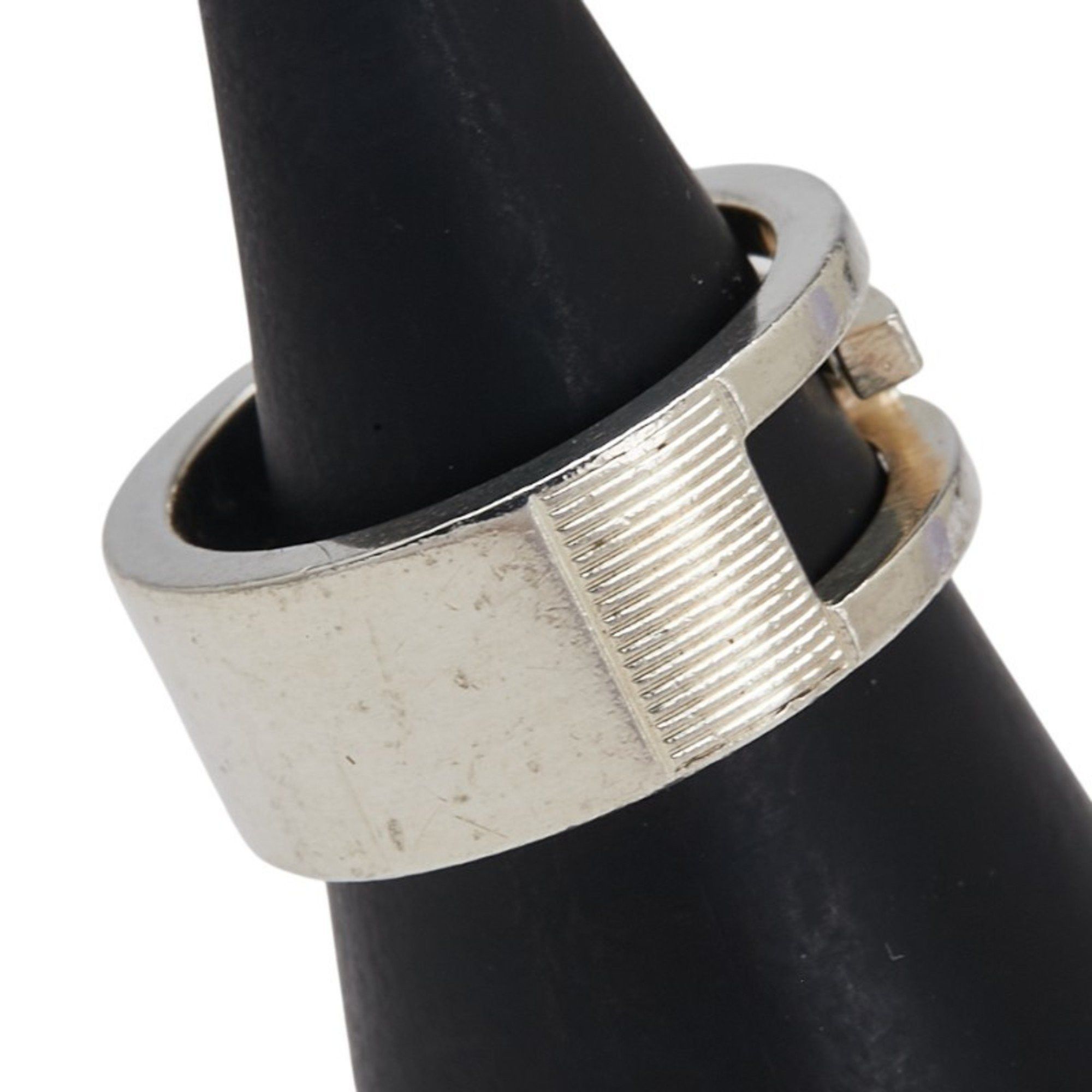 Gucci Gucci Branded G Ring #8 SV925 Silver Men's GUCCI Size ONE SIZE - 4 Thumbnail