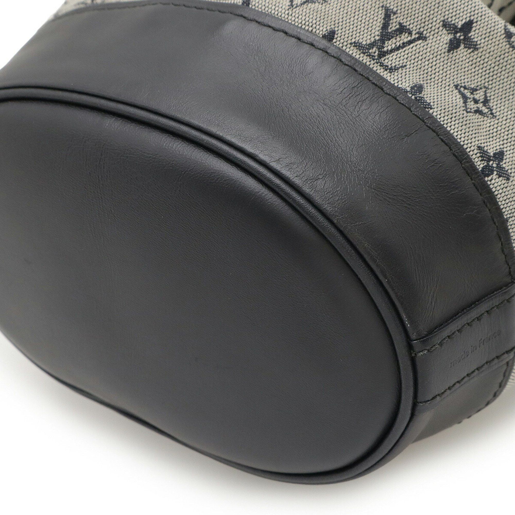 Louis Vuitton LOUIS VUITTON Monogram Mini Noelie Handbag Shoulder Bag Canvas Blue M92685 Size ONE SIZE - 4 Thumbnail