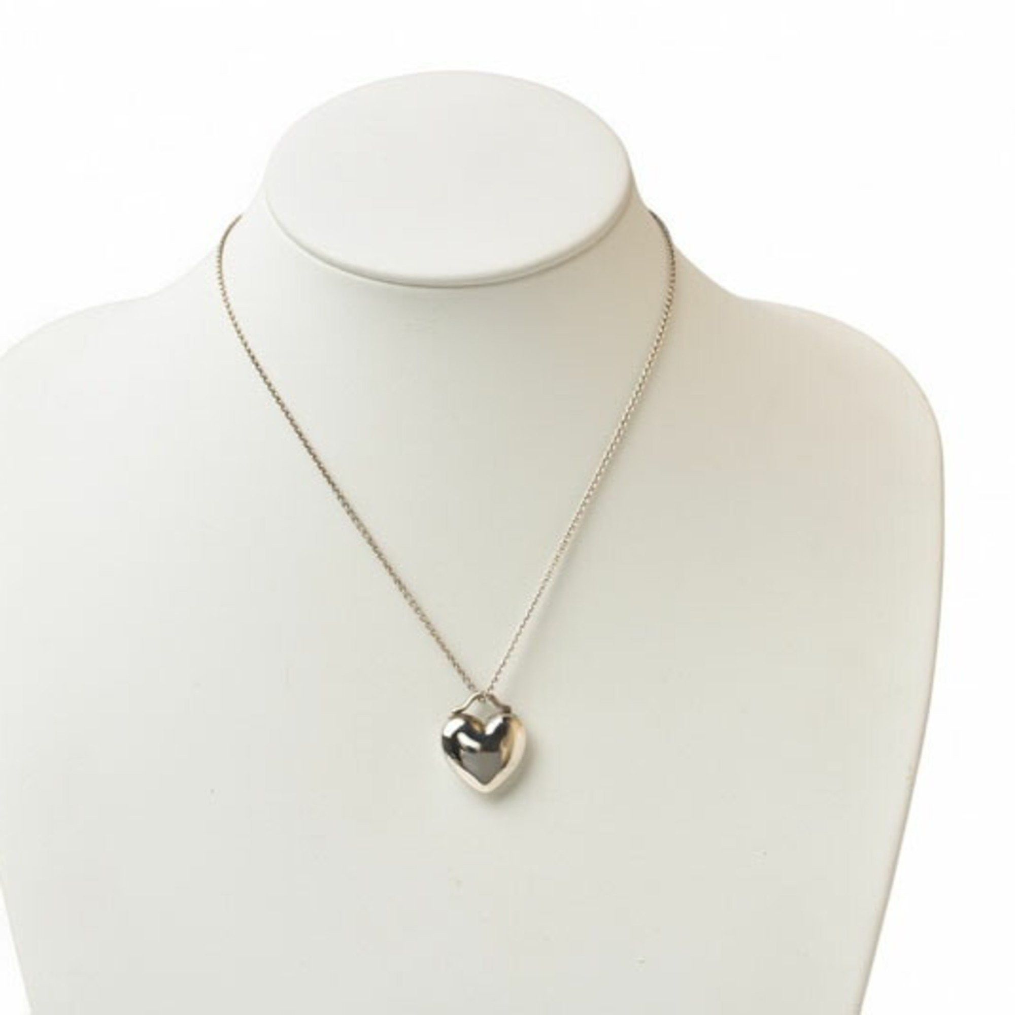Tiffany & Co. Tiffany & Co. Sentimental Pendant in Silver with Heart Motif, 1.9cm Wide Size ONE SIZE - 3 Thumbnail