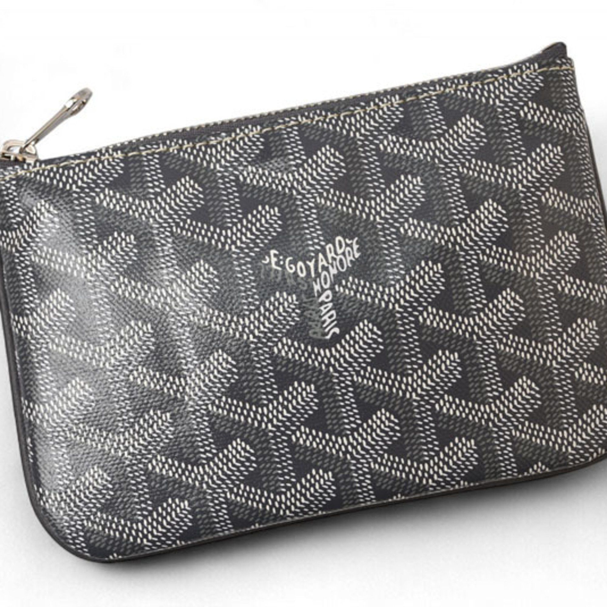 Goyard Goyard Senna Mini Pouch, Multi-Case, Gray, Unused, SENAT2MINTY01CL03P Size ONE SIZE - 3 Thumbnail