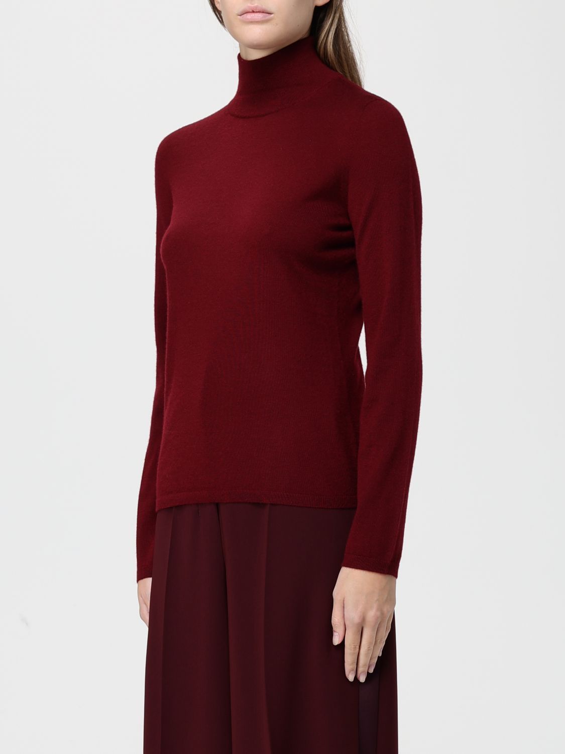 Max Mara Max Mara Sweater Woman Red Size XL / US 12-14 / IT 48-50 - 4 Thumbnail
