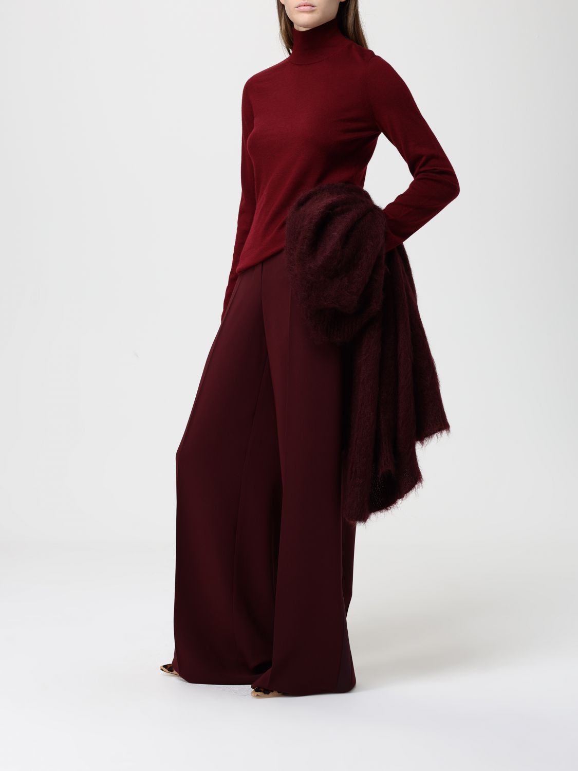 Max Mara Max Mara Sweater Woman Red Size XL / US 12-14 / IT 48-50 - 2 Thumbnail