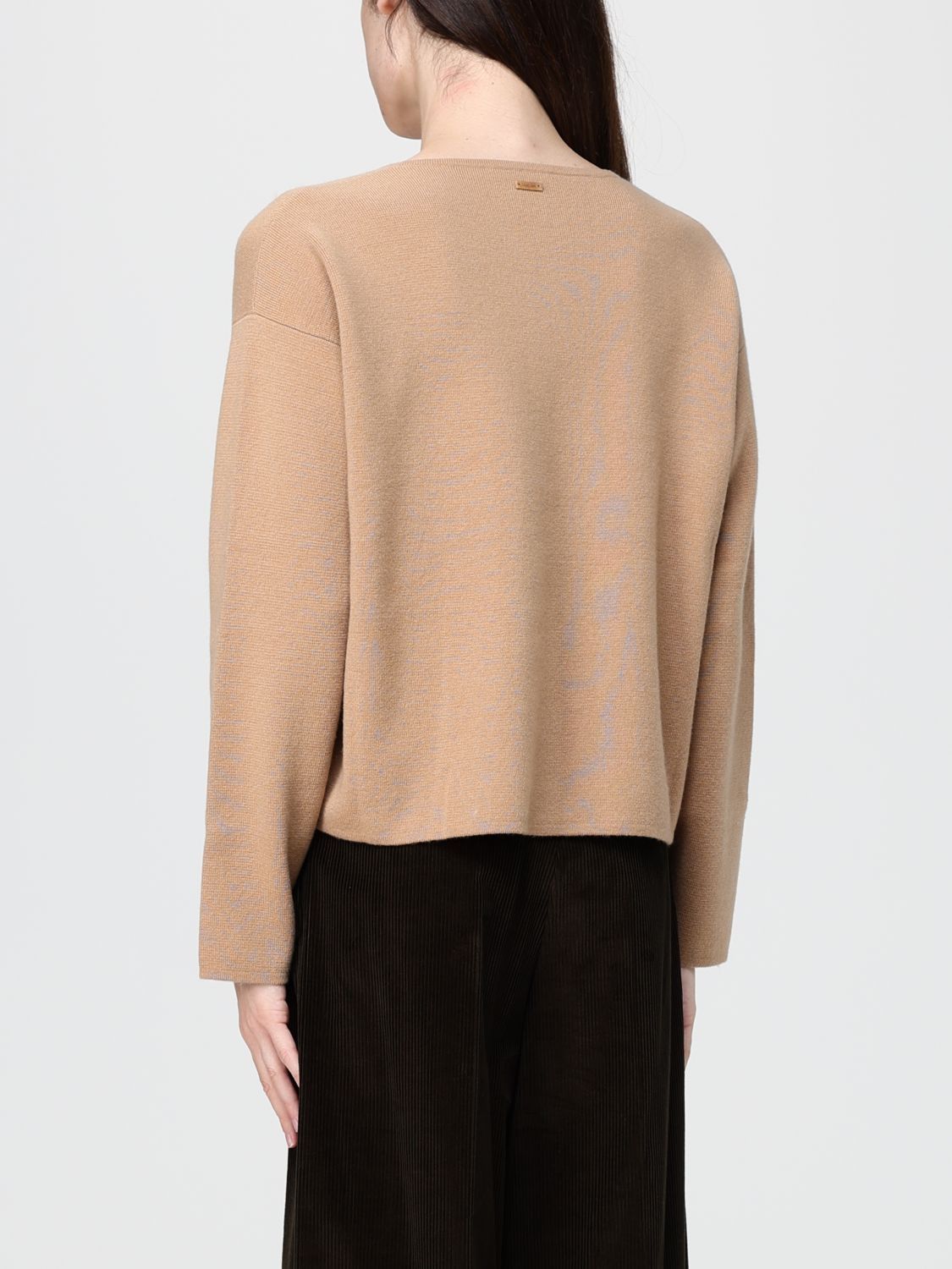 Max Mara Max Mara Sweater Woman Beige Size S / US 4 / IT 40 - 3 Thumbnail