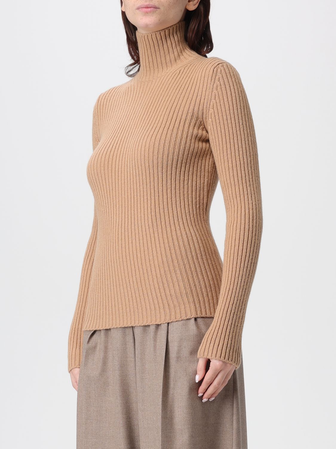 Max Mara Max Mara Sweater Woman Camel Size S / US 4 / IT 40 - 4 Thumbnail