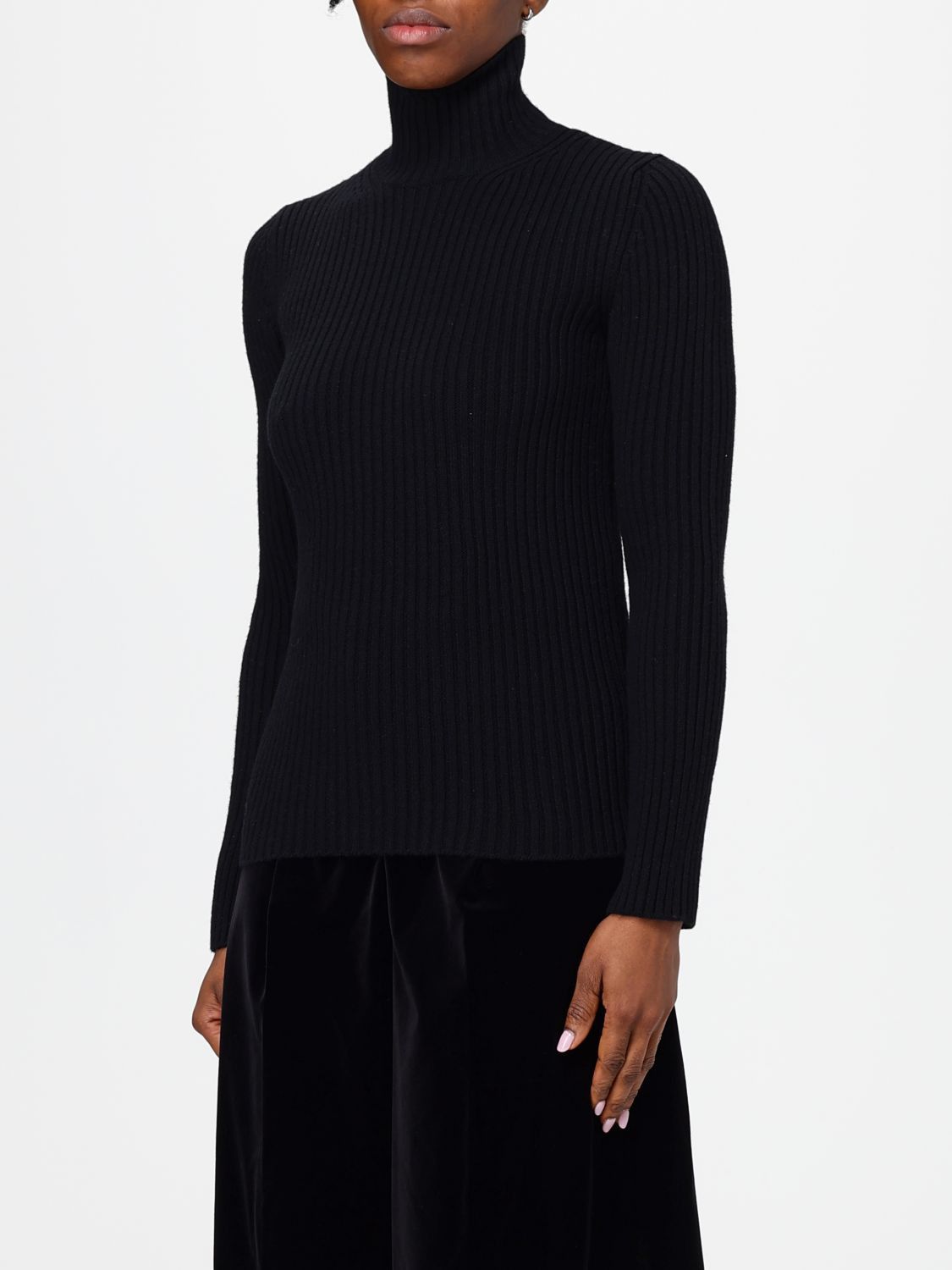 Max Mara Max Mara Sweater Woman Black Size M / US 6-8 / IT 42-44 - 4 Thumbnail