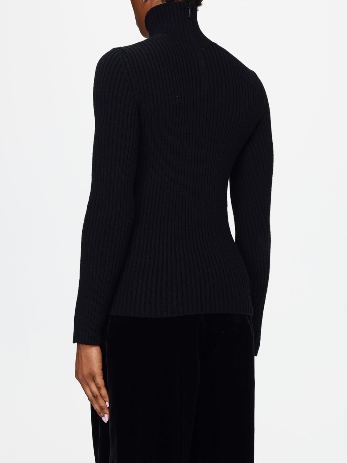 Max Mara Max Mara Sweater Woman Black Size M / US 6-8 / IT 42-44 - 3 Thumbnail