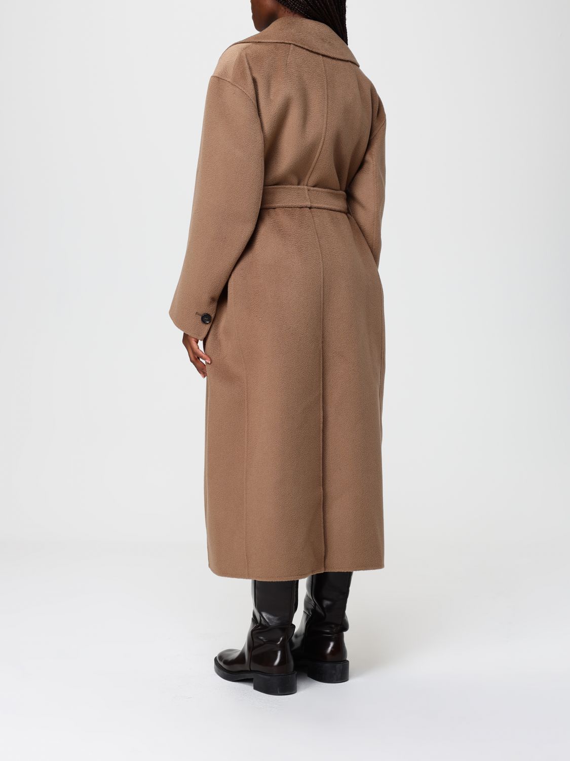 Max Mara Max Mara Trench Coat Woman Brown Size L / US 10 / IT 46 - 2 Thumbnail