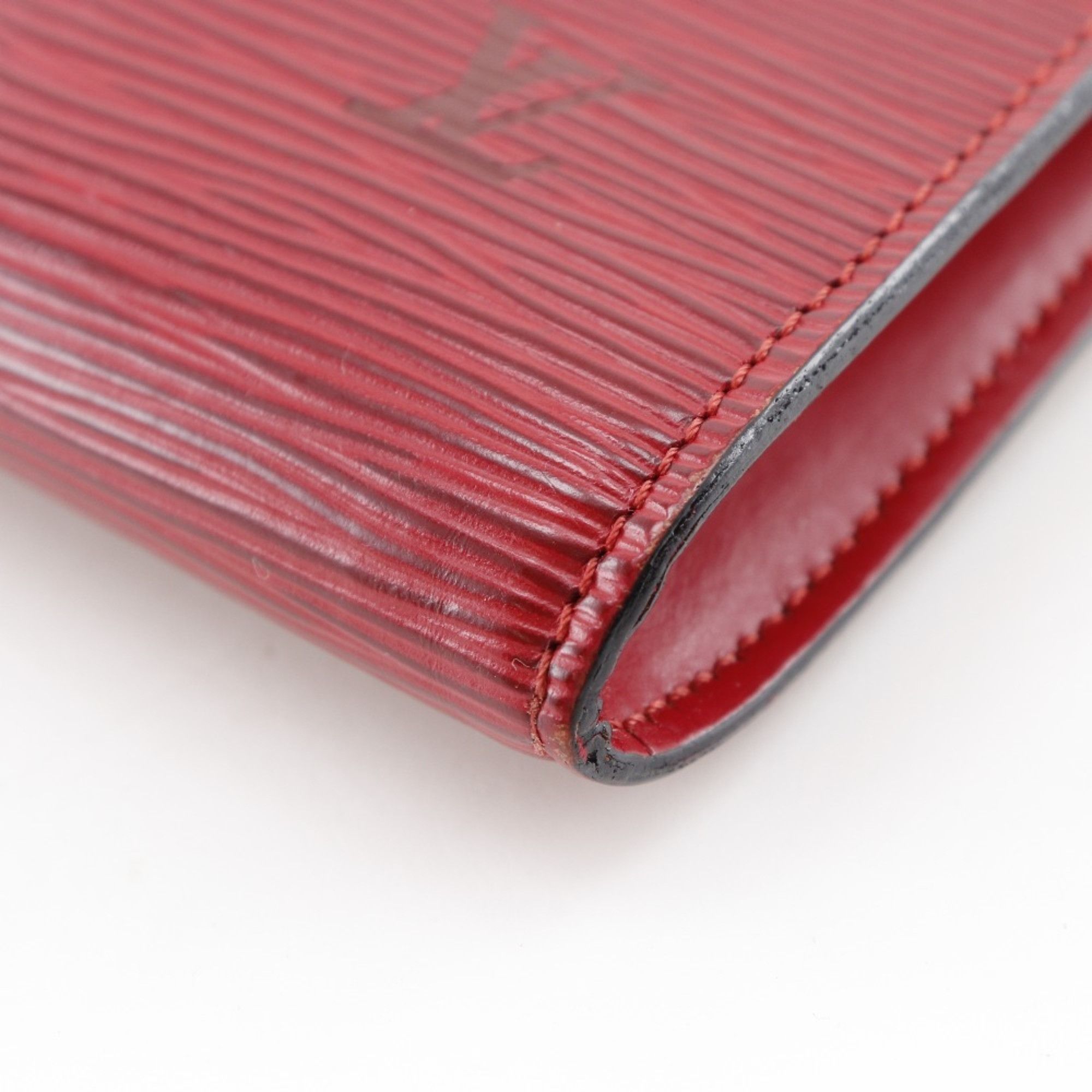 Louis Vuitton Louis Vuitton Pochette Accessoires Pouch M52947 Epi Leather Castilian Red AR0062 Women's Size ONE SIZE - 5 Thumbnail
