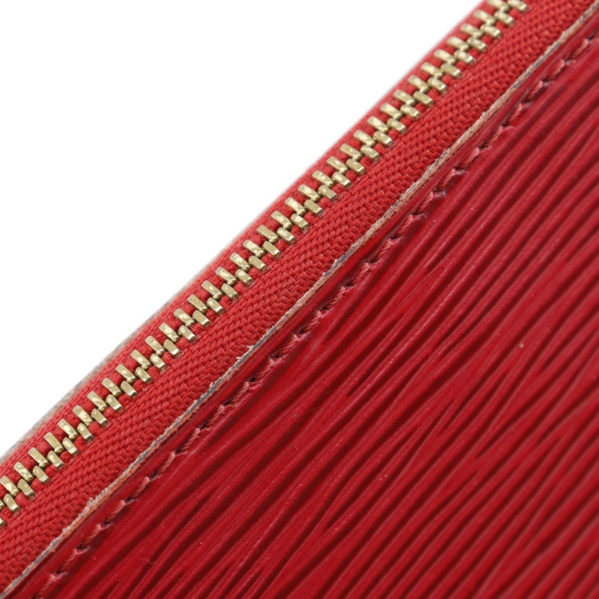 Louis Vuitton Louis Vuitton Pochette Accessoires Pouch M52947 Epi Leather Castilian Red AR0062 Women's Size ONE SIZE - 10 Thumbnail