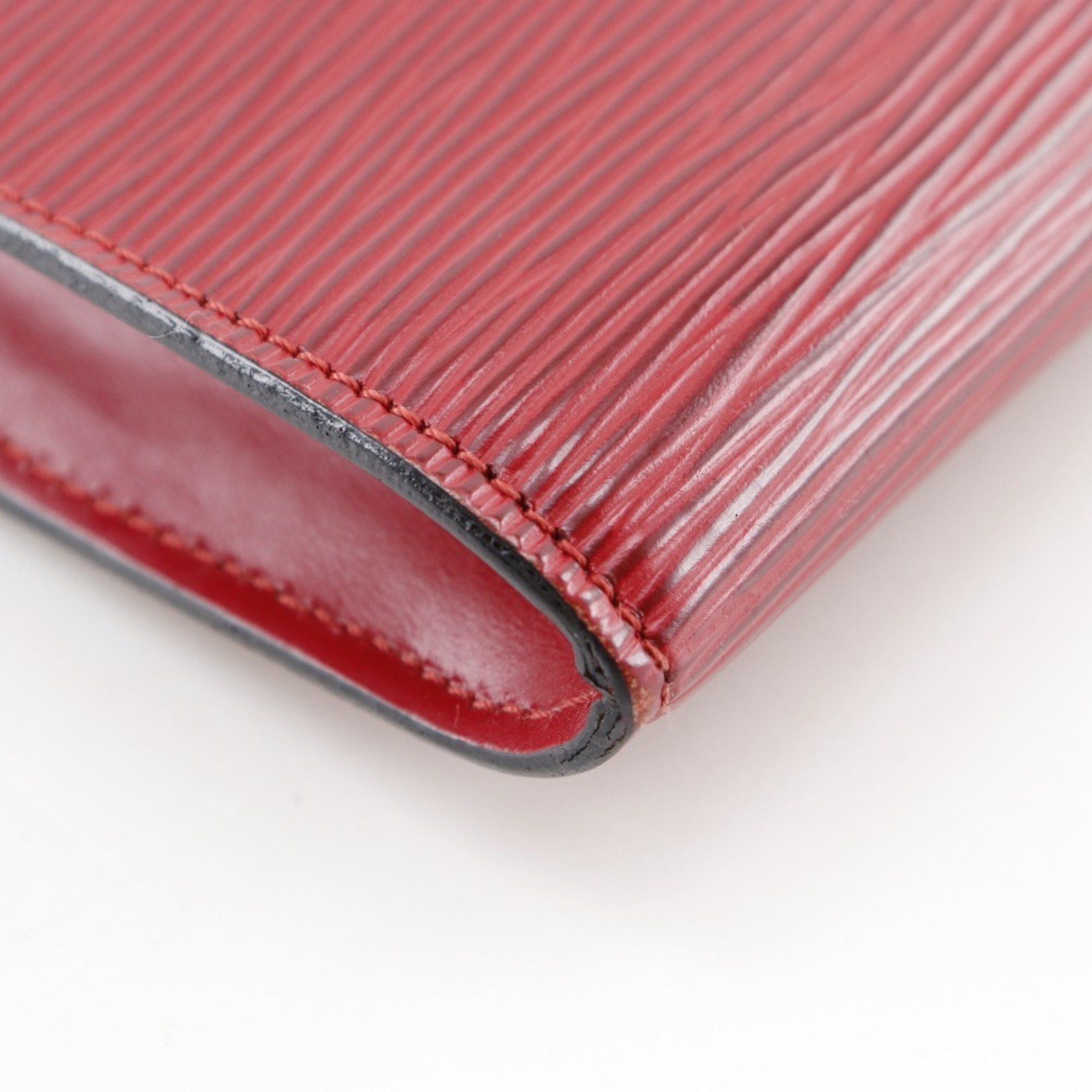 Louis Vuitton Louis Vuitton Pochette Accessoires Pouch M52947 Epi Leather Castilian Red AR0062 Women's Size ONE SIZE - 4 Thumbnail