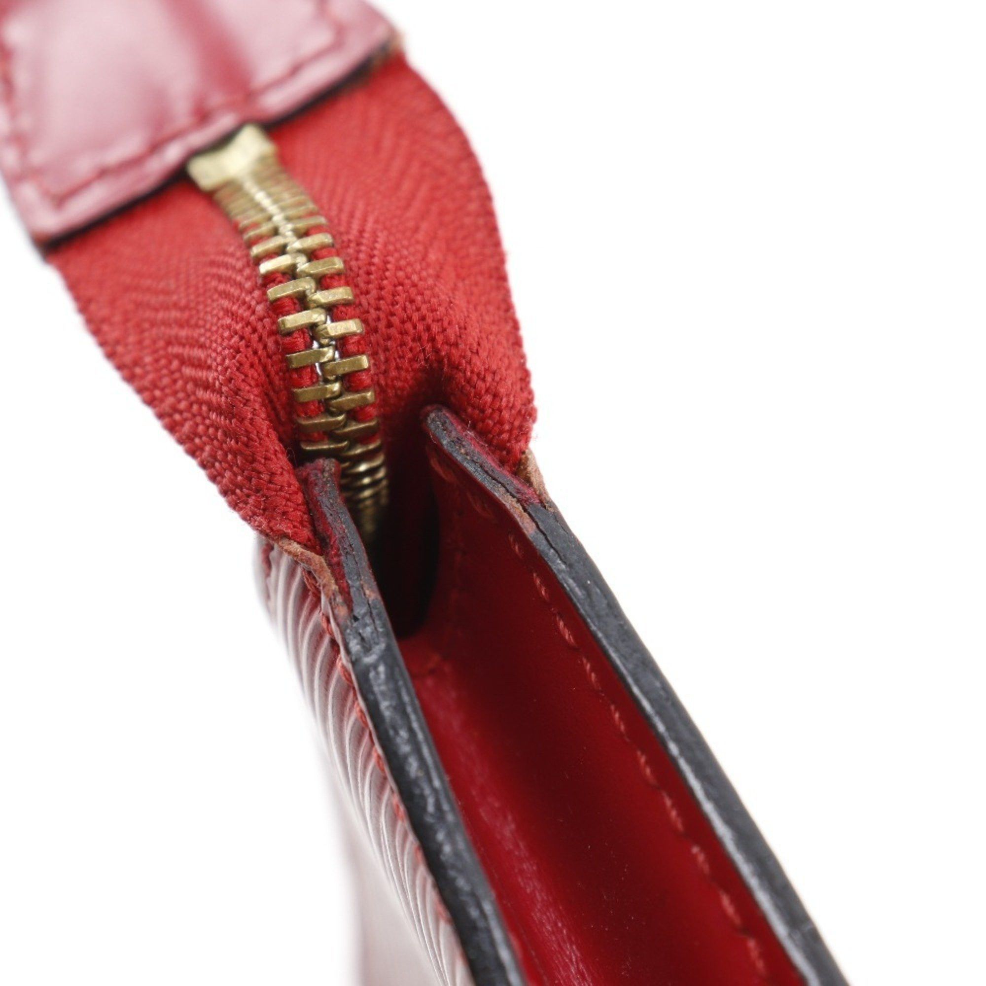 Louis Vuitton Louis Vuitton Pochette Accessoires Pouch M52947 Epi Leather Castilian Red AR0062 Women's Size ONE SIZE - 13 Thumbnail