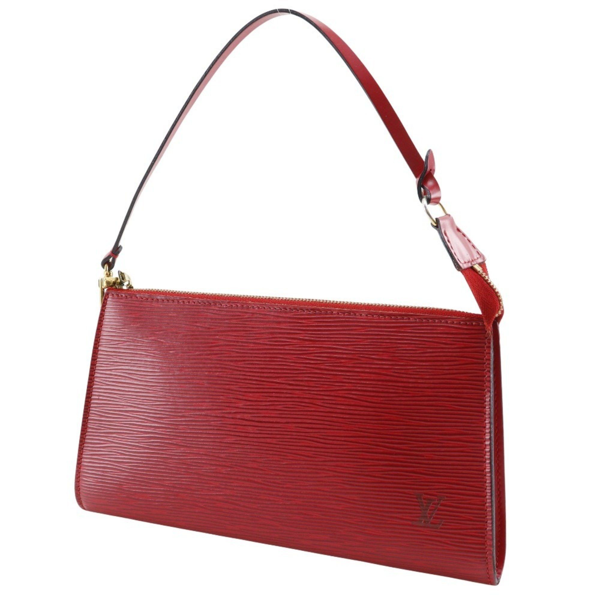 Louis Vuitton Louis Vuitton Pochette Accessoires Pouch M52947 Epi Leather Castilian Red AR0062 Women's Size ONE SIZE - 2 Thumbnail
