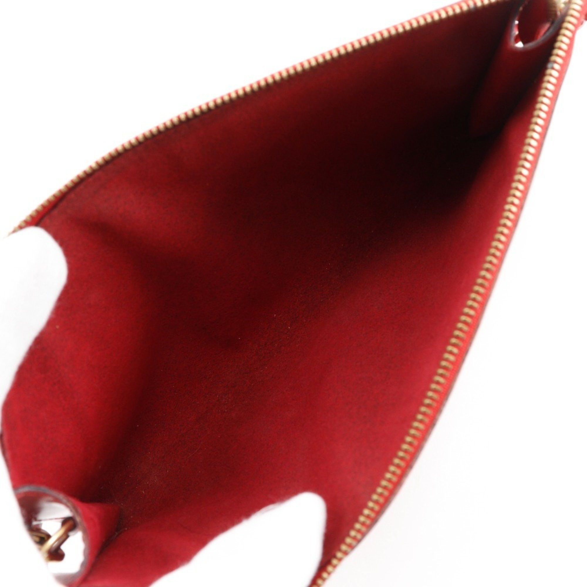 Louis Vuitton Louis Vuitton Pochette Accessoires Pouch M52947 Epi Leather Castilian Red AR0062 Women's Size ONE SIZE - 7 Thumbnail