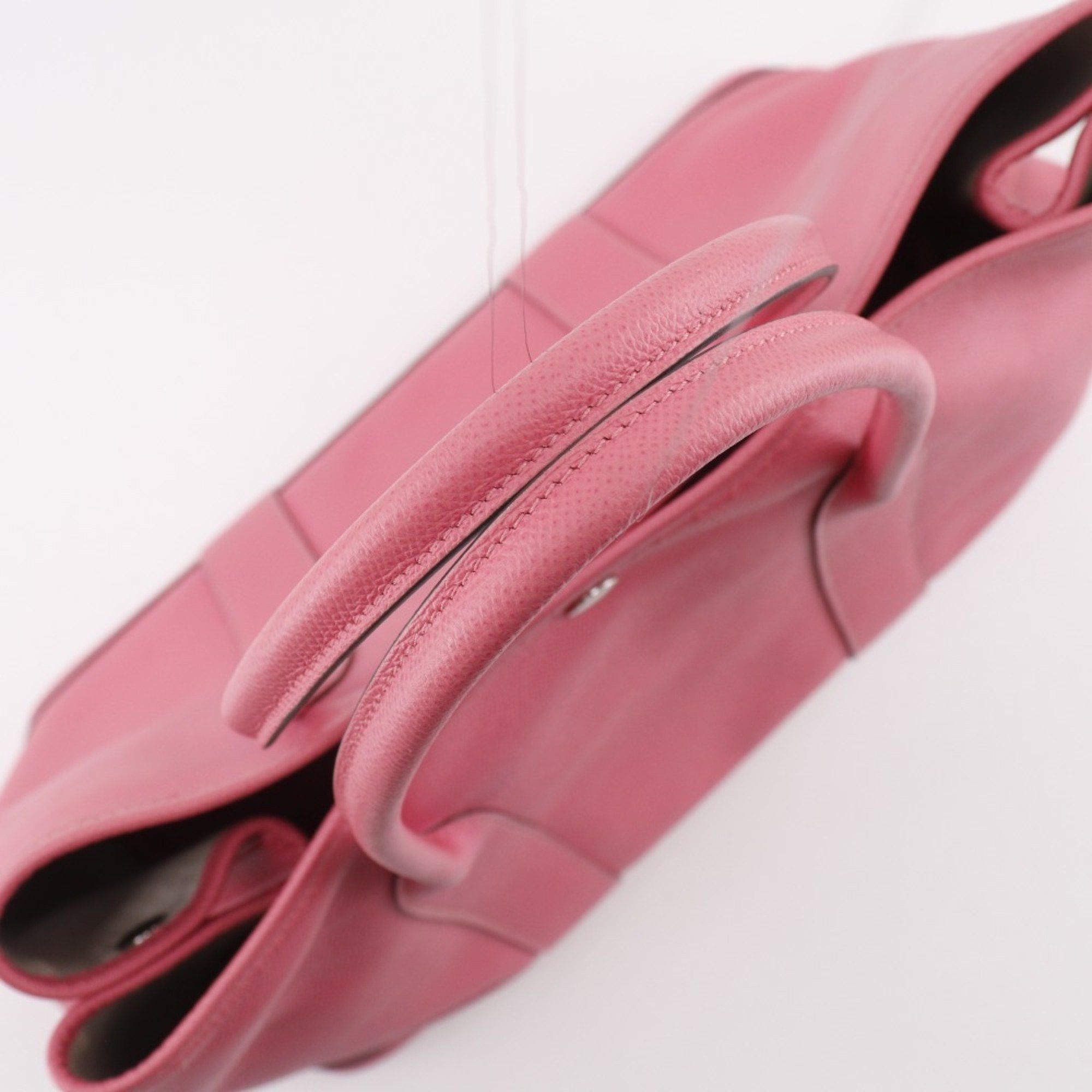 Hermes Hermès Garden PM Tote Bag, Epsom Leather, 2017, Pink, A Snap Button, Party PM, Women's