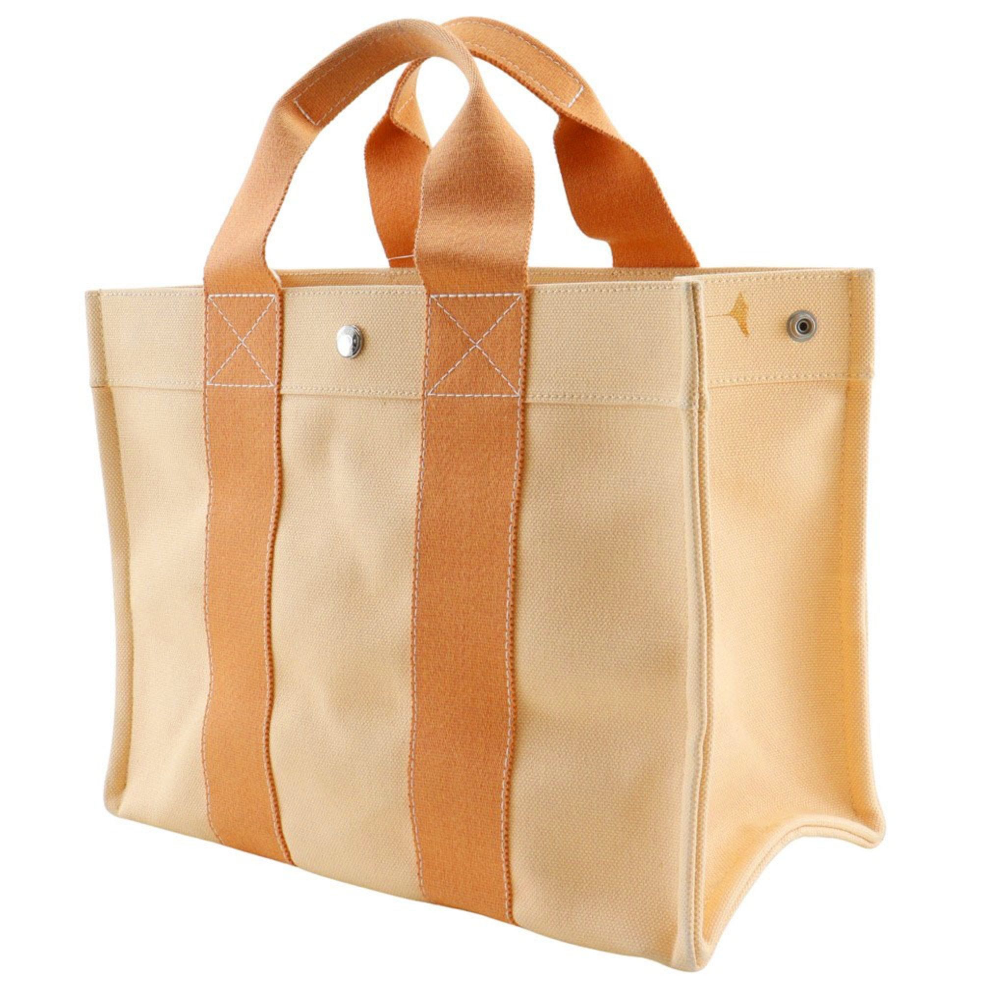 Hermes Hermes Hermès Bora PM Handbag, Canvas, Orange, Snap Buttons, Women's Size ONE SIZE - 2 Thumbnail
