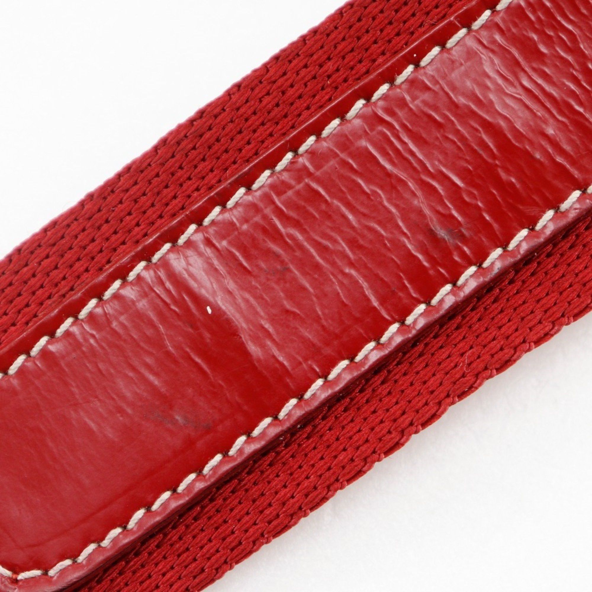 Prada Prada A5 Shoulder Handbag, Nylon, Red, 2-Way, Women's Size ONE SIZE - 16 Thumbnail