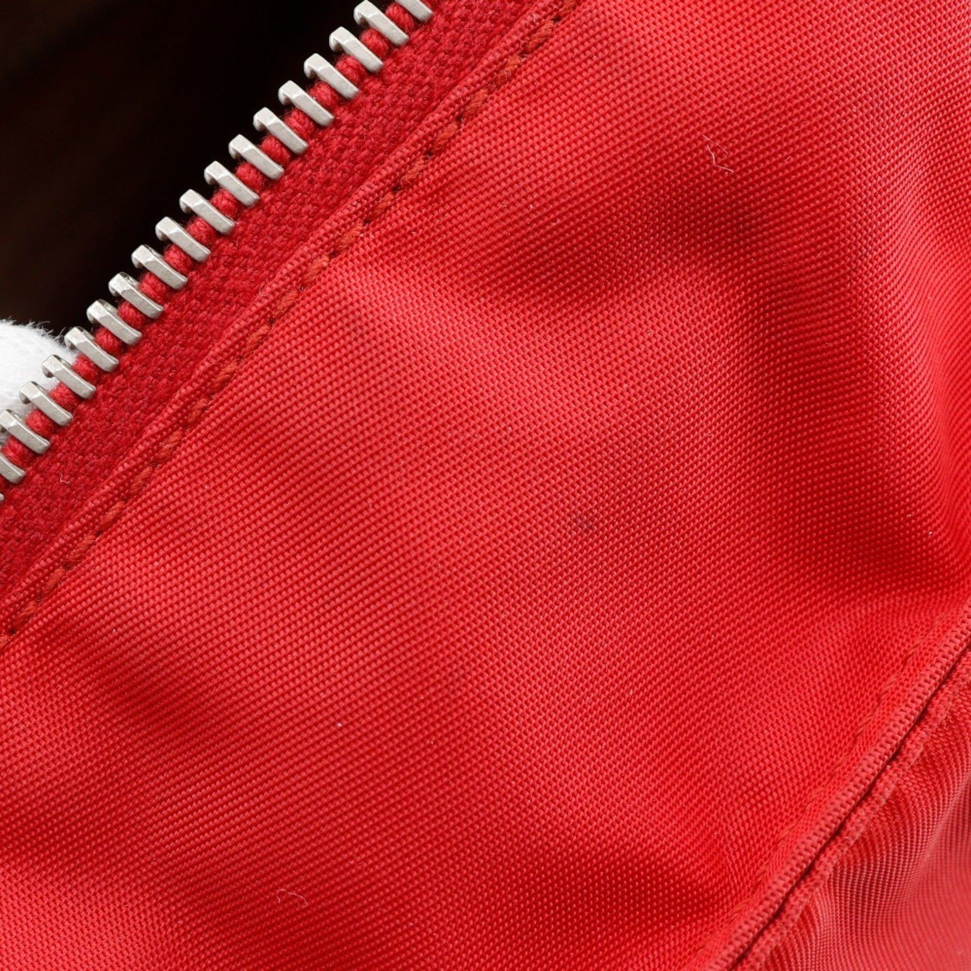 Prada Prada A5 Shoulder Handbag, Nylon, Red, 2-Way, Women's Size ONE SIZE - 10 Thumbnail