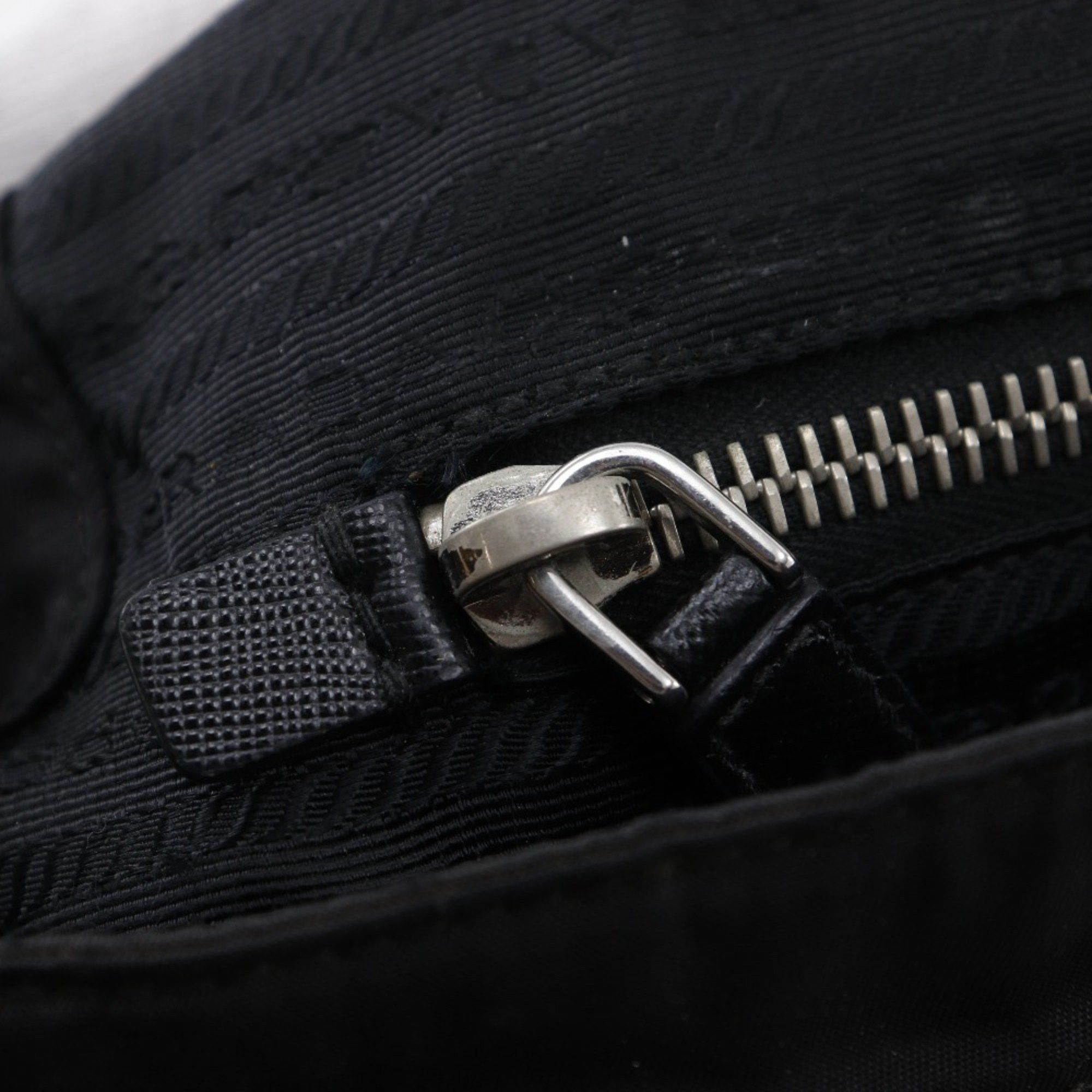 Prada Prada Tote Bag BR2311 Nylon and Leather NERO Black Women's Size ONE SIZE - 11 Thumbnail