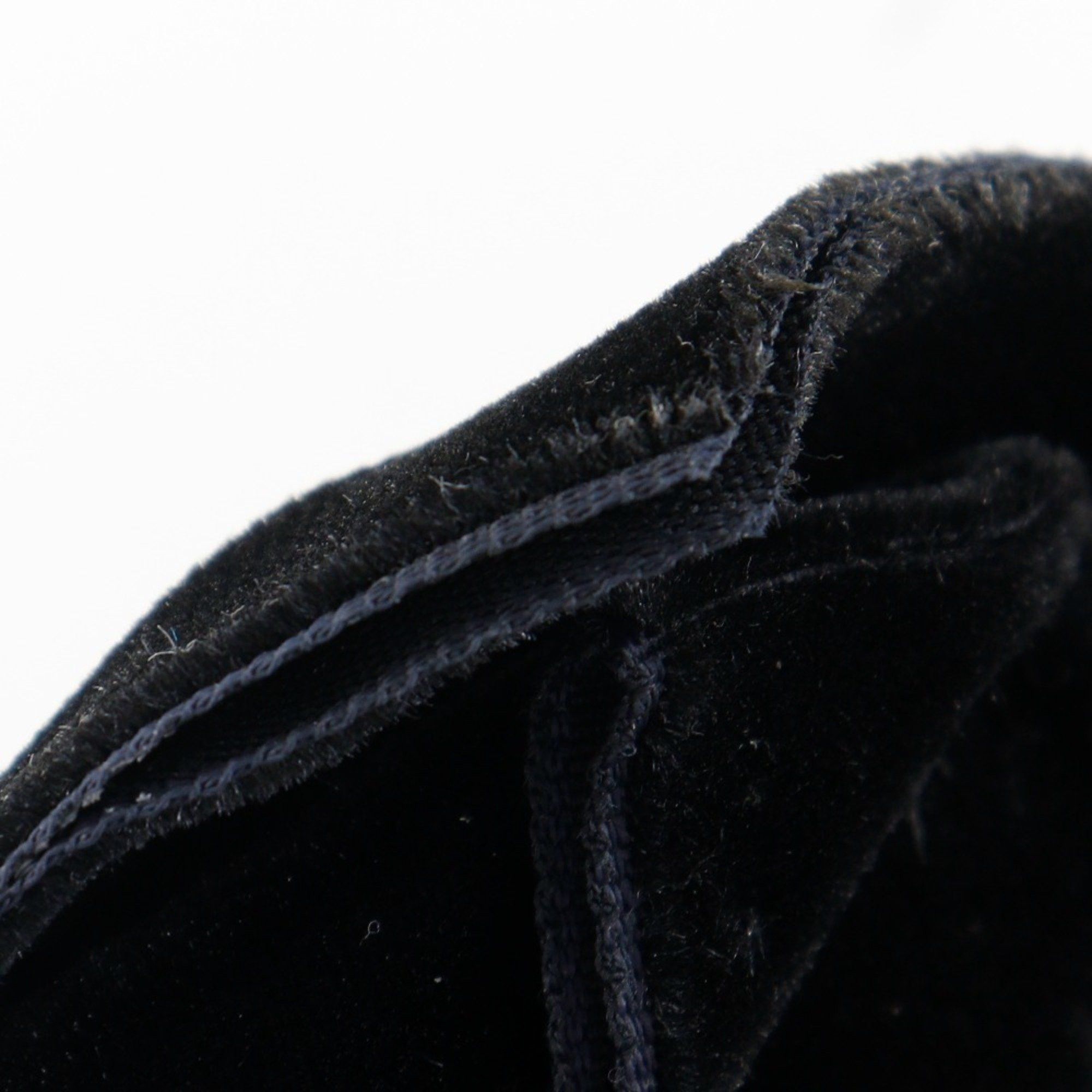 Chanel CHANEL Camellia Ribbon Barrette, Velvet, Black, Women's, B-Rank Size ONE SIZE - 10 Thumbnail