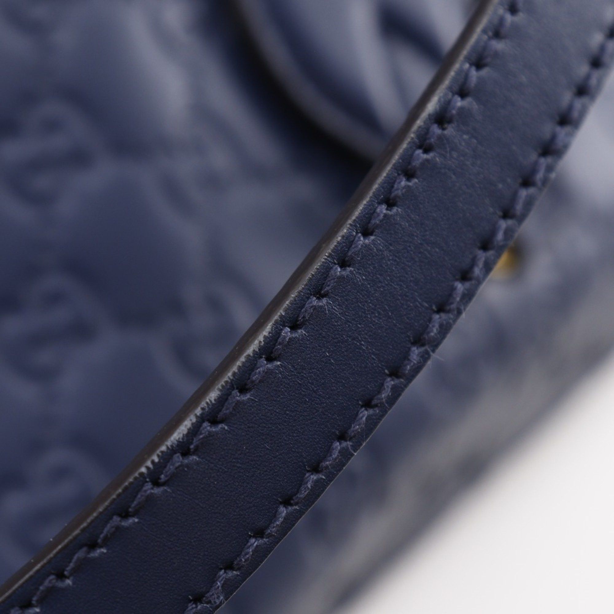 Gucci Gucci GG Handbag 428226, Shimmer Leather, Navy Blue, A5 Type, Unisex Size ONE SIZE - 15 Thumbnail