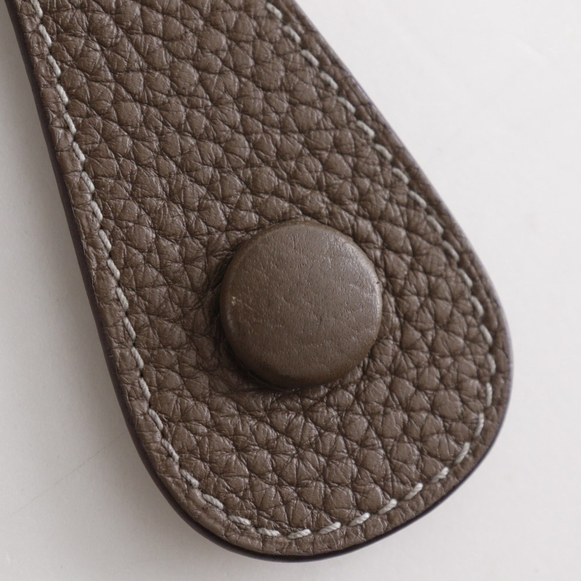 Hermes Hermes Hermès Evelyne 3GM Shoulder Bag, Taurillon Clemence Etoupe, 2012, Snap Button, 3GM, Women's Size ONE SIZE - 13 Thumbnail