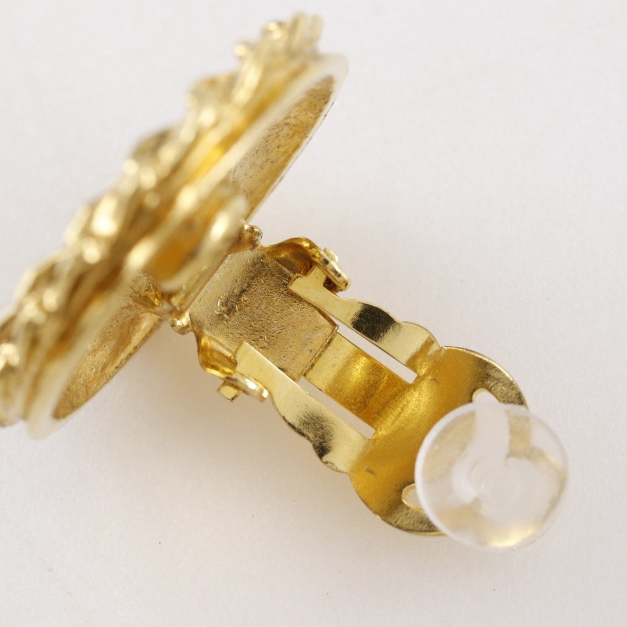 Chanel CHANEL Coco Mademoiselle Earrings, Gold Plated, Approx. 21.2g, Women's Size ONE SIZE - 7 Thumbnail