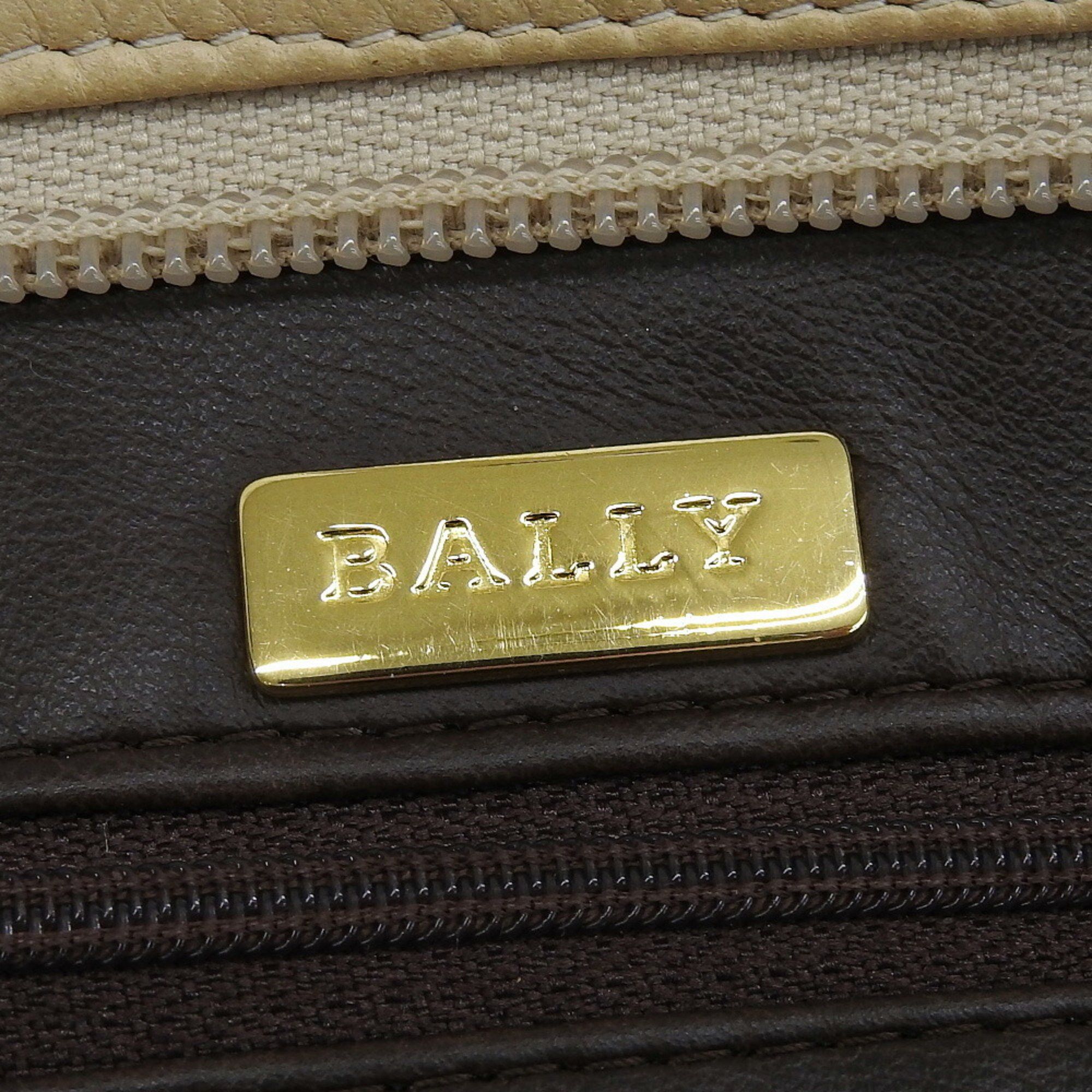 Bally BALLY shoulder bag in beige quilted leather Size ONE SIZE - 10 Thumbnail