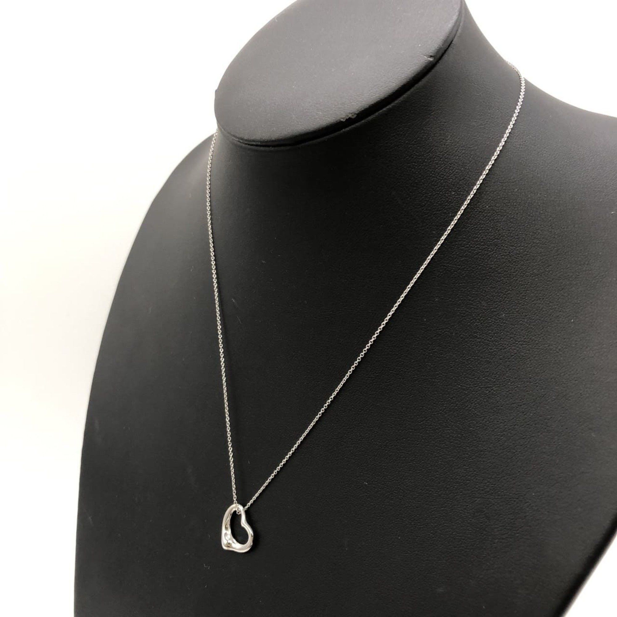 Tiffany & Co. TIFFANY & Co. Tiffany Necklace 44cm Heart Platinum 950 for Men and Women Size ONE SIZE - 3 Thumbnail