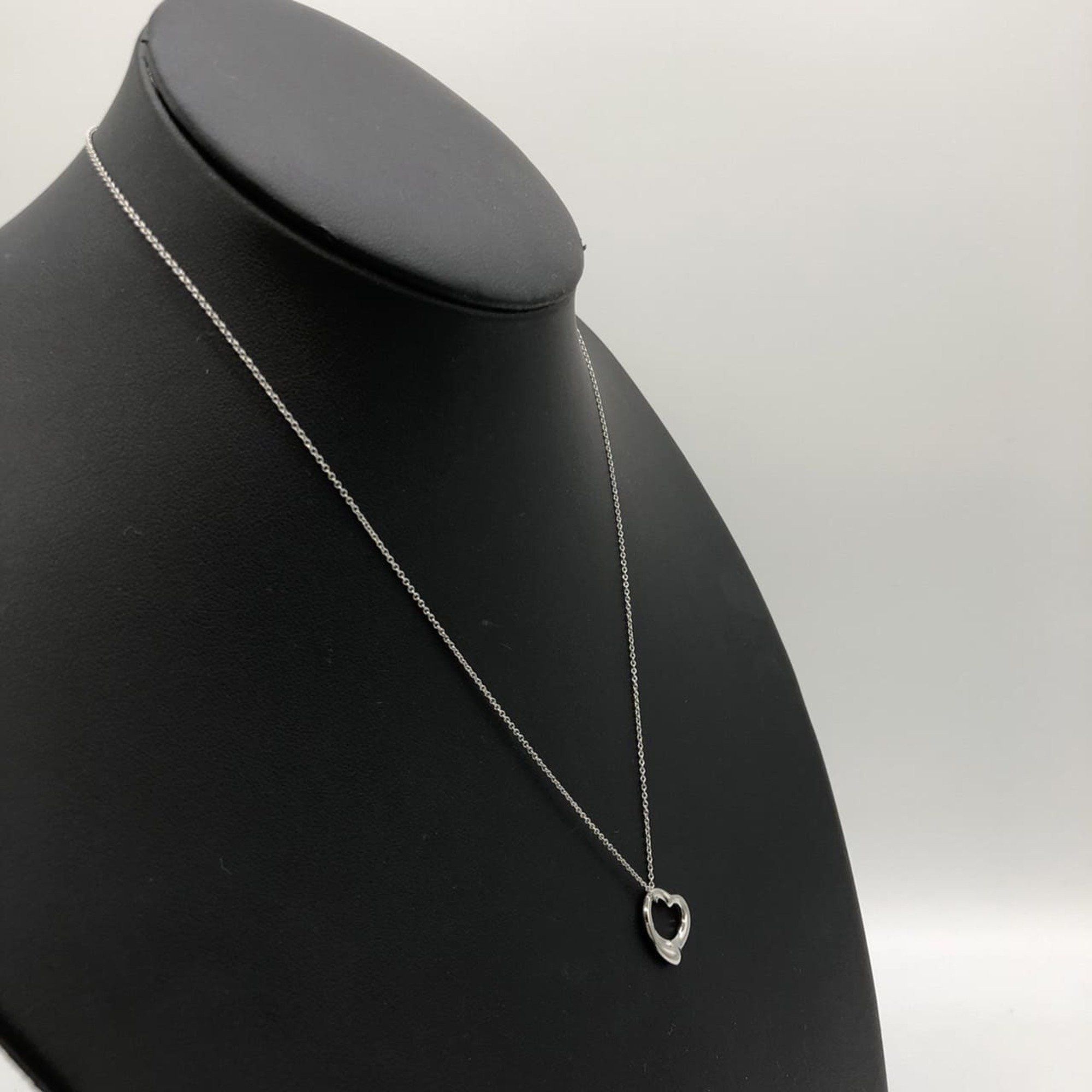 Tiffany & Co. TIFFANY & Co. Tiffany Necklace 44cm Heart Platinum 950 for Men and Women Size ONE SIZE - 4 Thumbnail