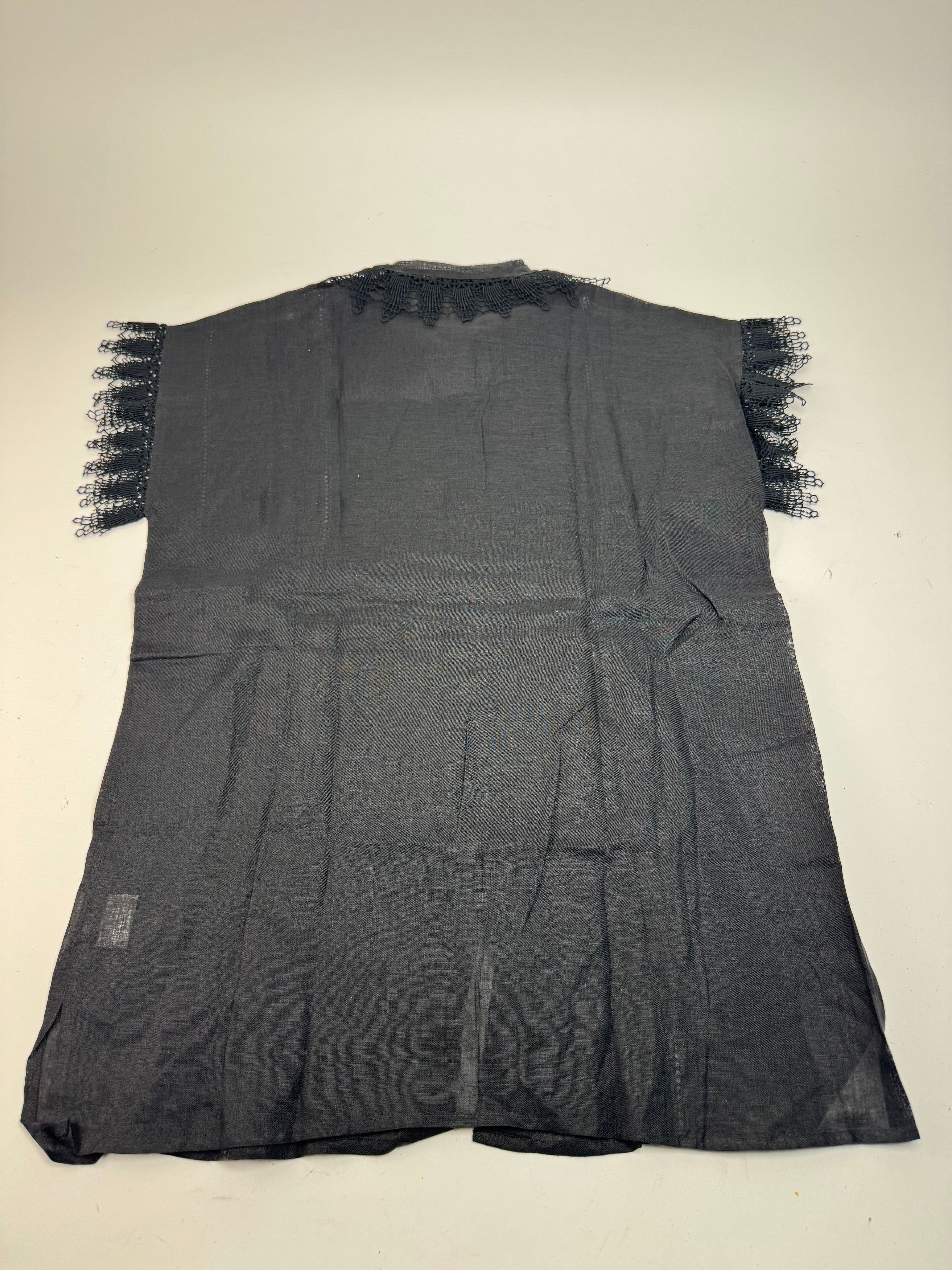 Gucci Vintage Linen Top Black M Size M / US 6-8 / IT 42-44 - 10 Thumbnail