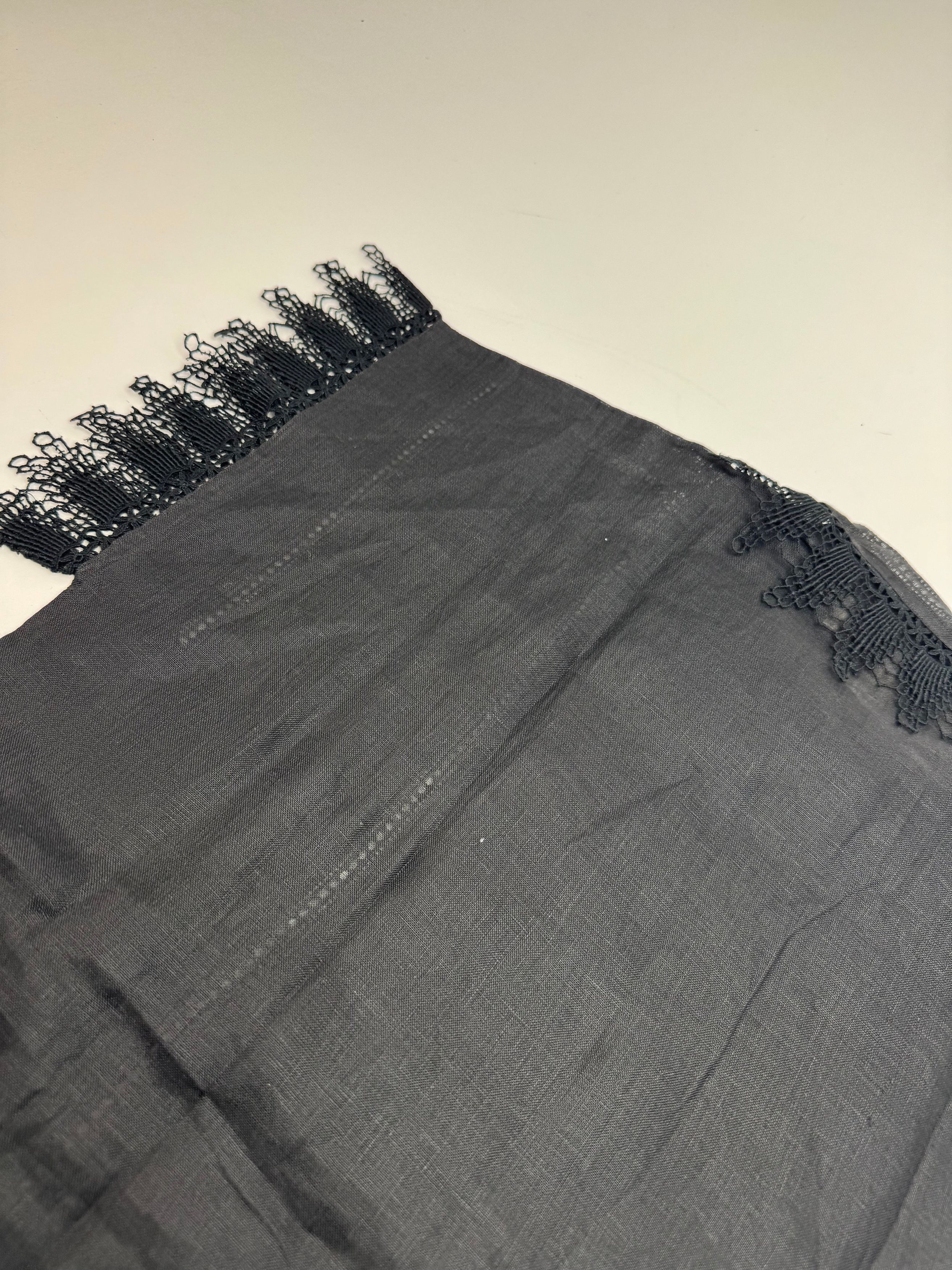 Gucci Vintage Linen Top Black M Size M / US 6-8 / IT 42-44 - 11 Thumbnail