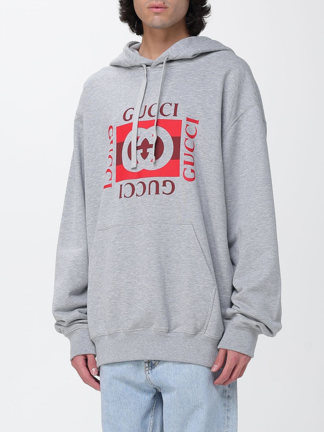 Gucci Gucci Sweatshirt Men Grey Size US S / EU 44-46 / 1 - 4 Thumbnail