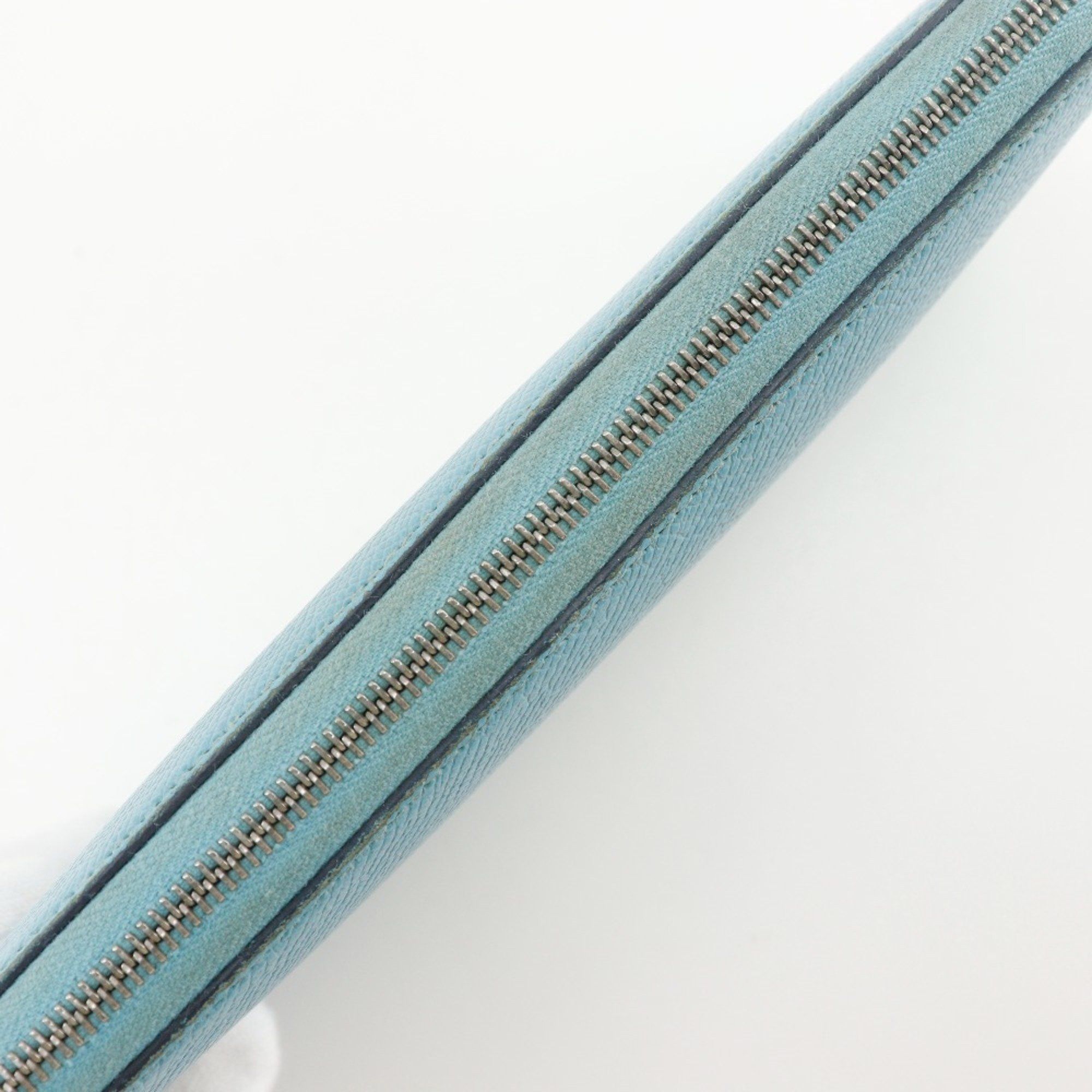 Hermes Hermes Hermès Azap Silk in Long Wallet, Epsom Leather, Blue du Nord, 2022, Women's, U Size ONE SIZE - 10 Thumbnail