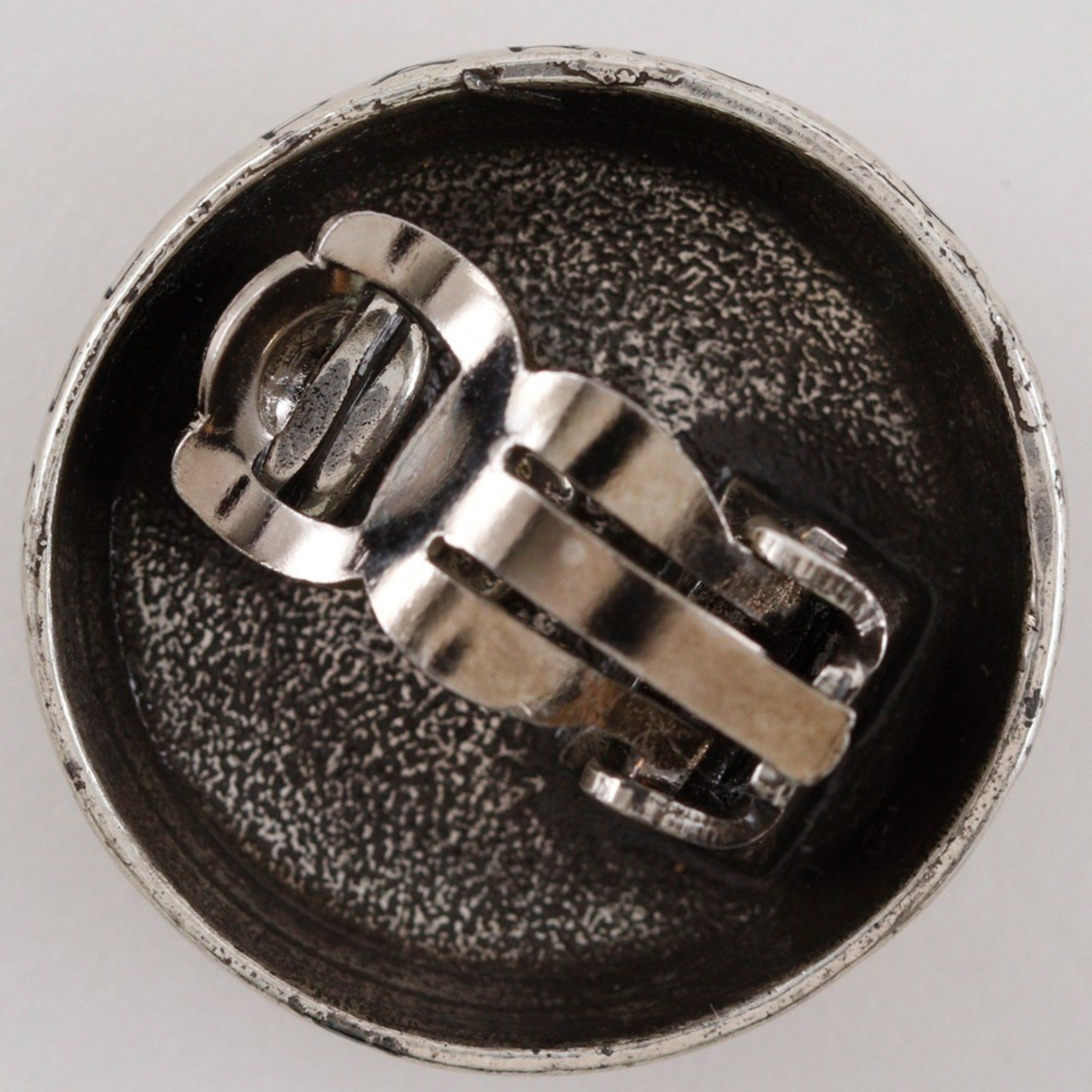 Chanel CHANEL COCO Mark Earrings, 1999, Silver, 99 Pieces, Approx. 19.1g, Mark, Women's Size ONE SIZE - 6 Thumbnail