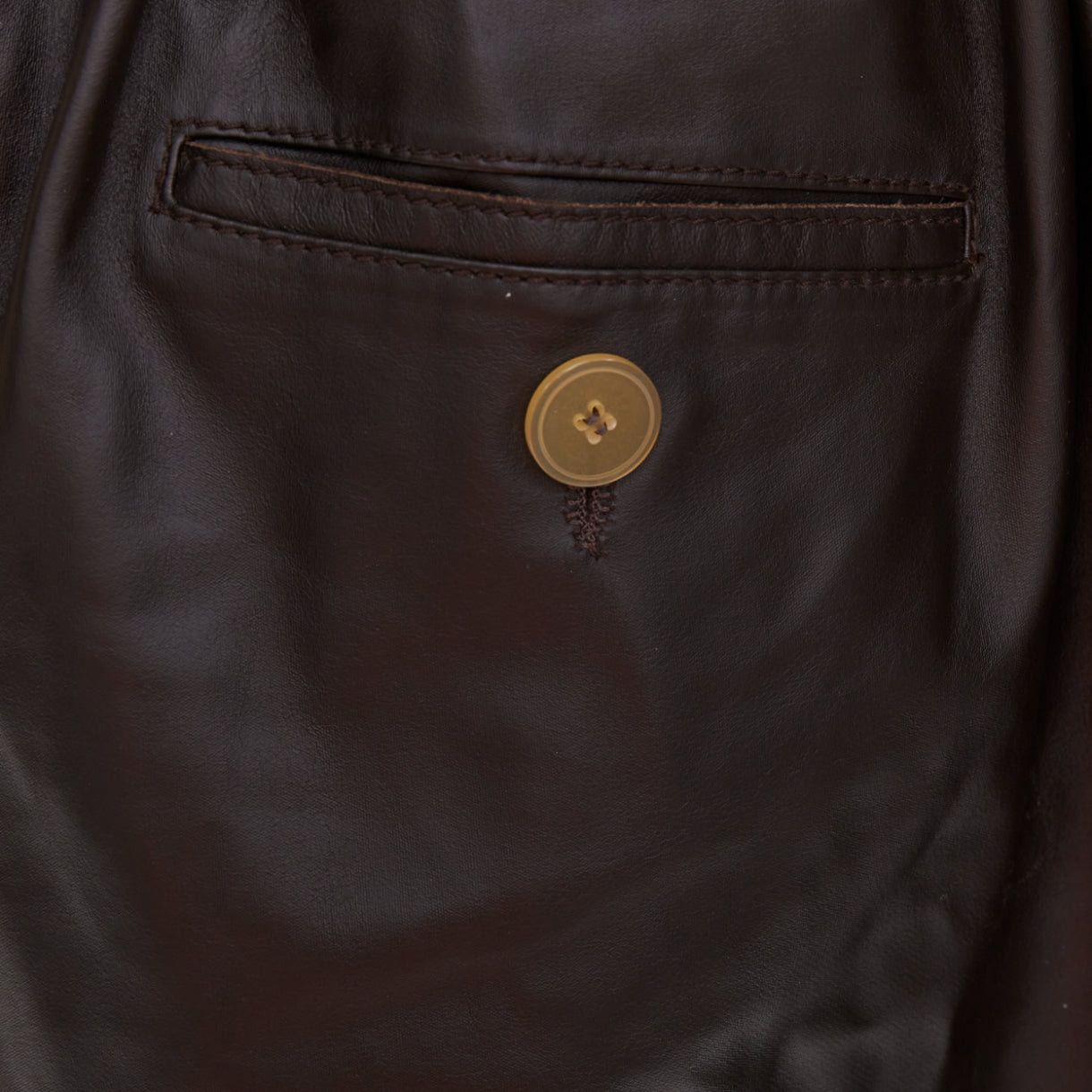 Other FORTE FORTE Parrrs chocolate brown leather paperbag waist shorts Sz.1 S Size 27" / US 4 / IT 40 - 2 Thumbnail