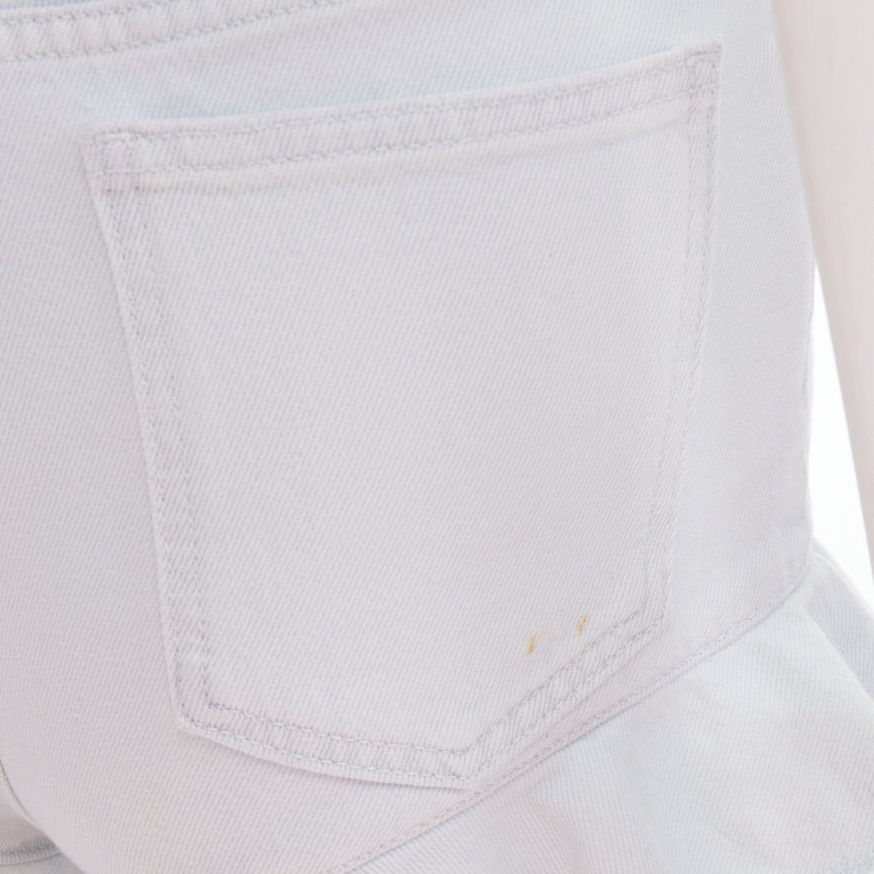 MSGM MSGM light blue washed ruffle hem zipper front mini shorts IT38 XS Size 26" / US 2 / IT 38 - 7 Thumbnail