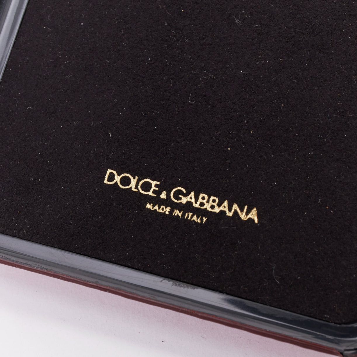 Dolce & Gabbana DOLCE GABBANA Iphone 6 red leather green yellow floral crystal cover case Size ONE SIZE - 5 Thumbnail