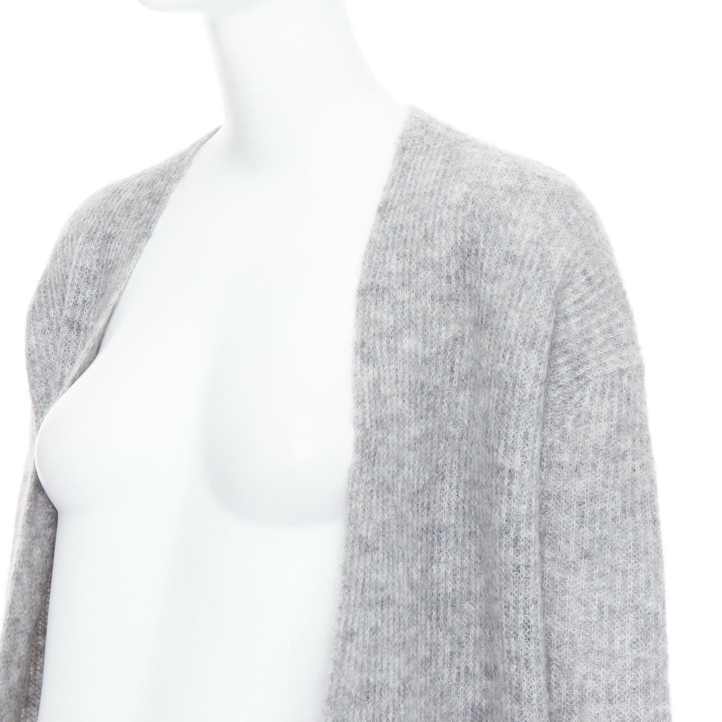By Malene Birger BY MALENE BIRGER grey wool mohair blend long knit cardigan sweater XS Size S / US 4 / IT 40 - 7 Thumbnail