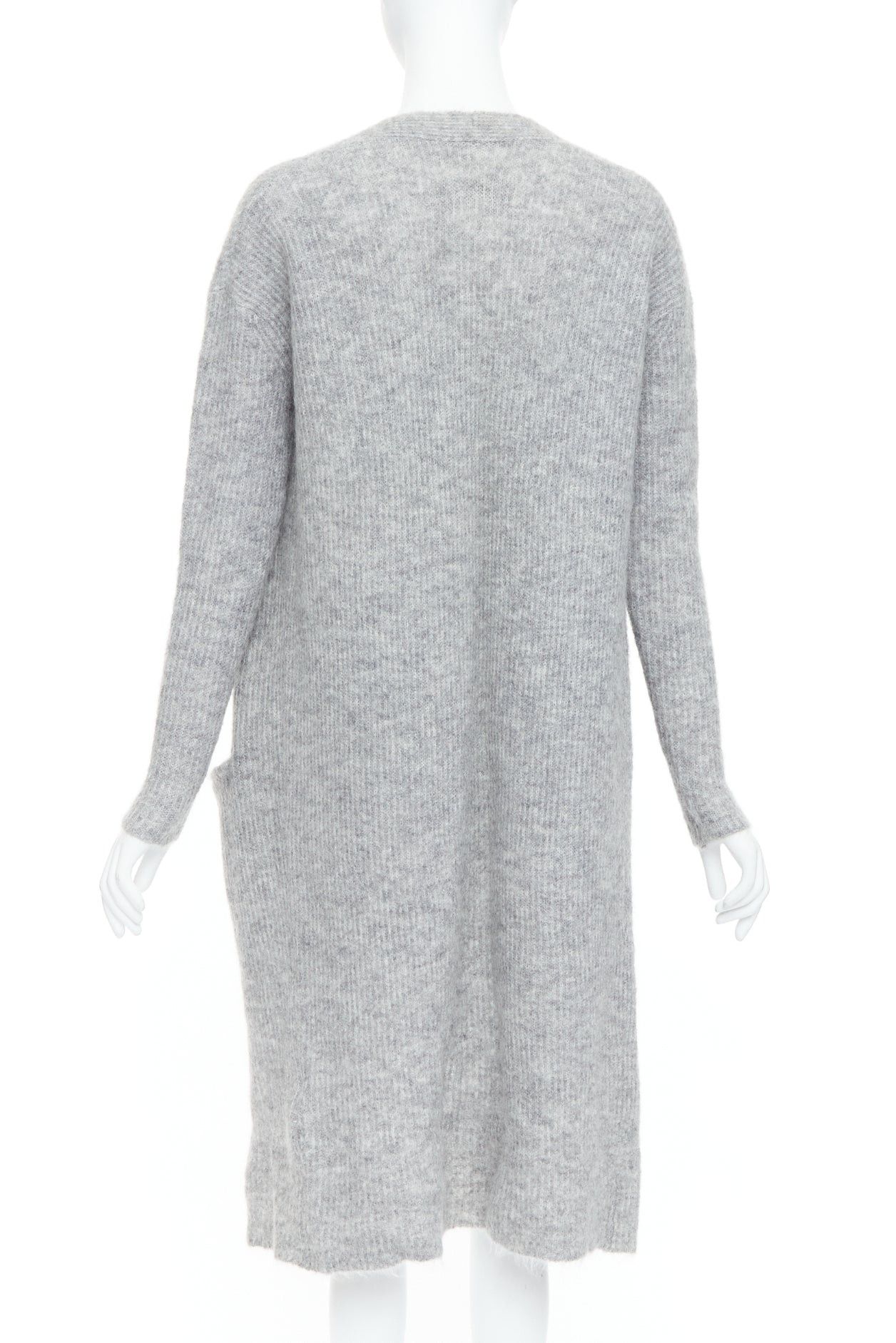 By Malene Birger BY MALENE BIRGER grey wool mohair blend long knit cardigan sweater XS Size S / US 4 / IT 40 - 5 Thumbnail