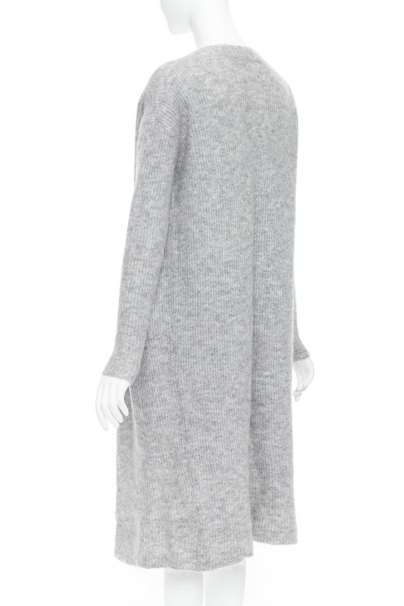 By Malene Birger BY MALENE BIRGER grey wool mohair blend long knit cardigan sweater XS Size S / US 4 / IT 40 - 6 Thumbnail