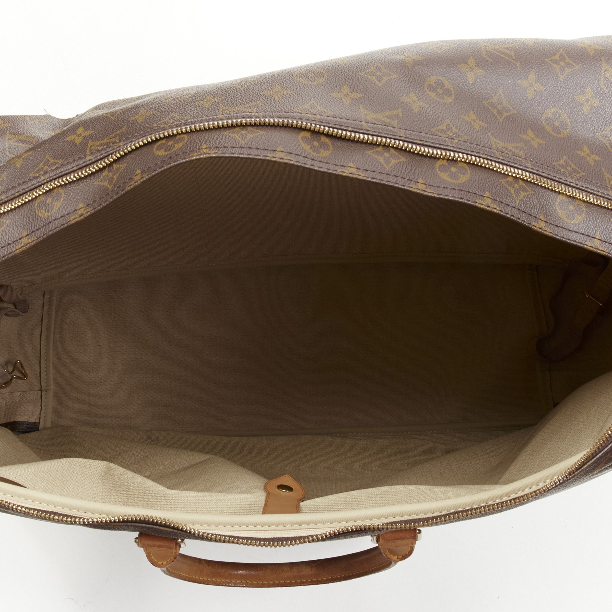 Louis Vuitton LOUIS VUITTON Sirius 70 brown LV monogram canvas large travel bag Size ONE SIZE - 13 Thumbnail