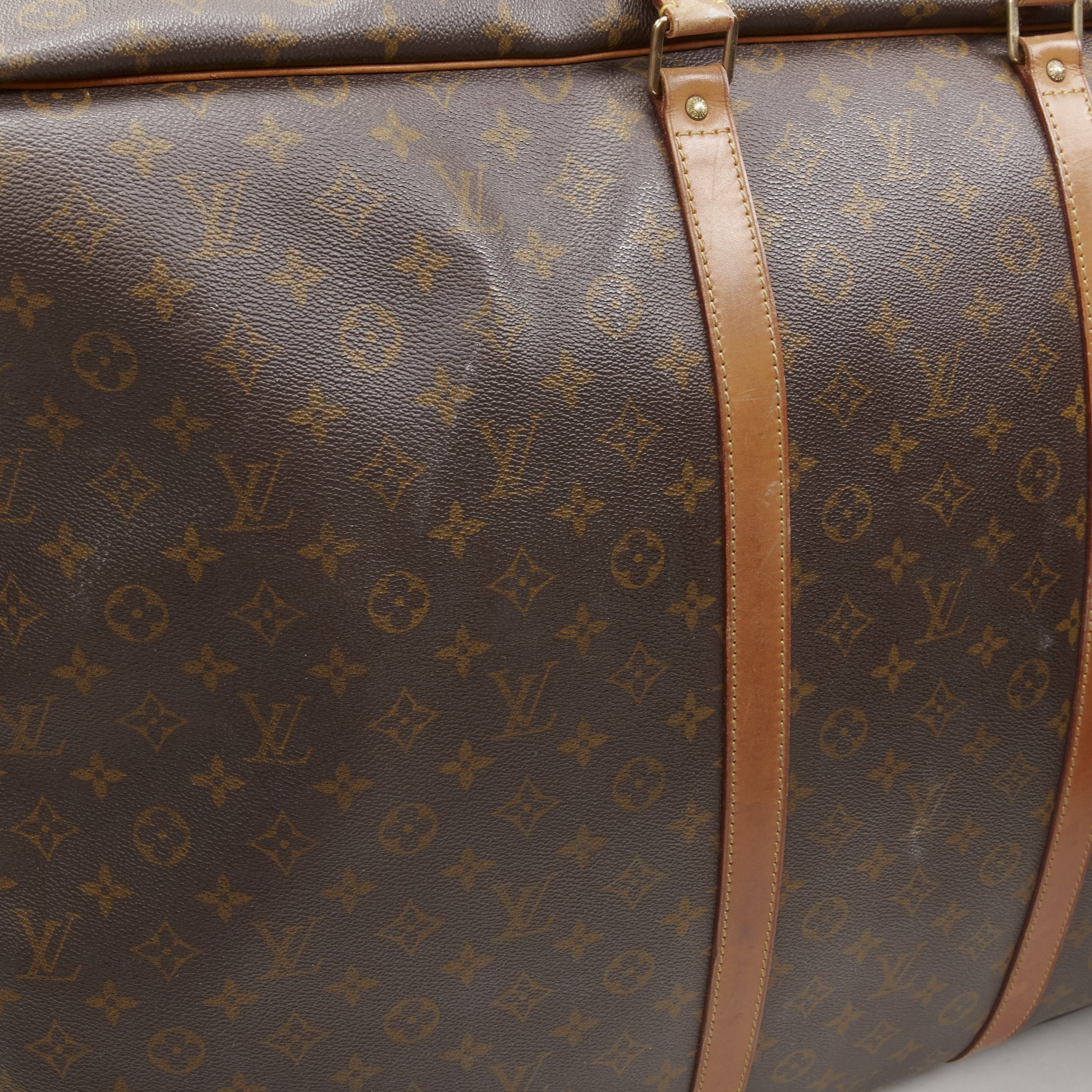Louis Vuitton LOUIS VUITTON Sirius 70 brown LV monogram canvas large travel bag Size ONE SIZE - 10 Thumbnail