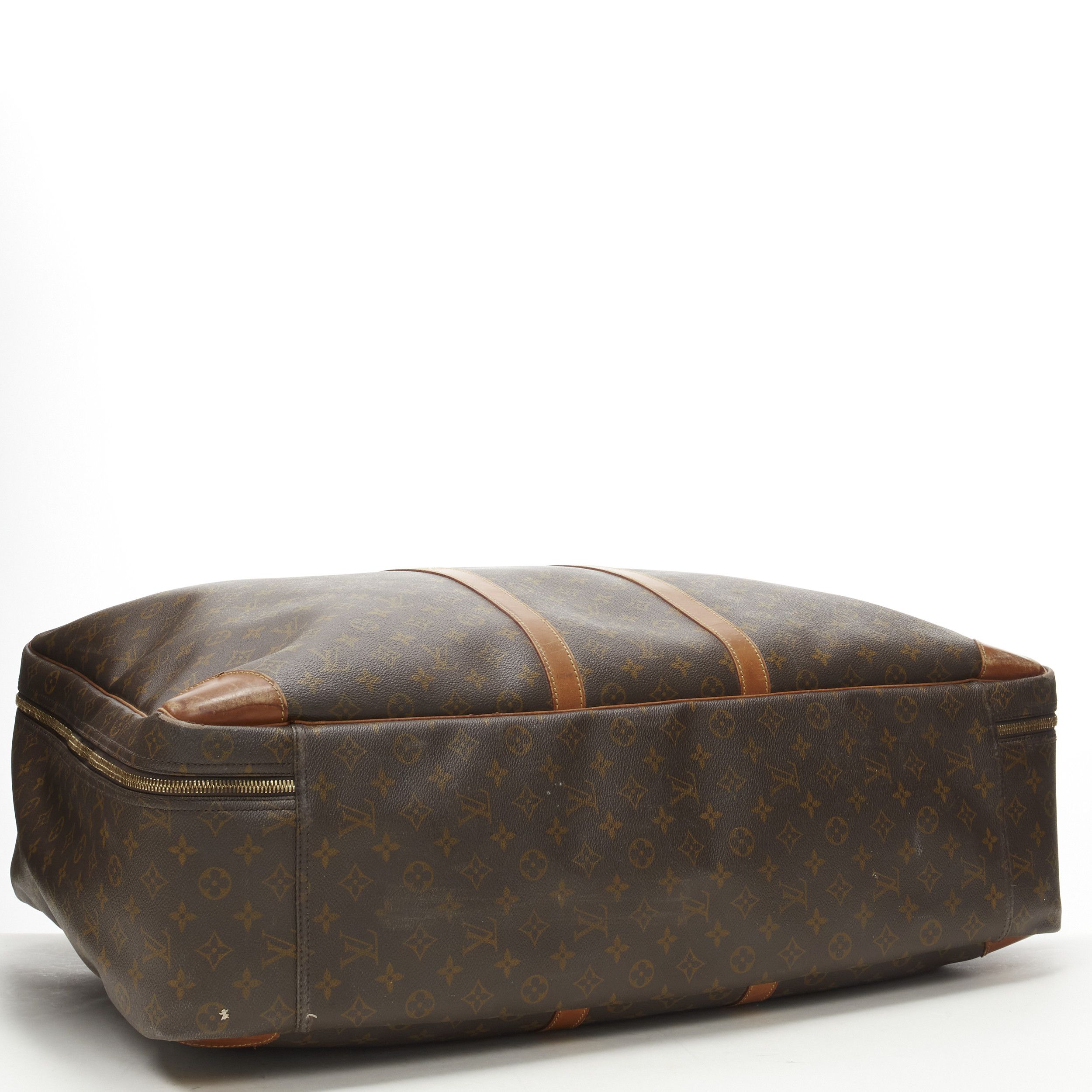 Louis Vuitton LOUIS VUITTON Sirius 70 brown LV monogram canvas large travel bag Size ONE SIZE - 5 Thumbnail