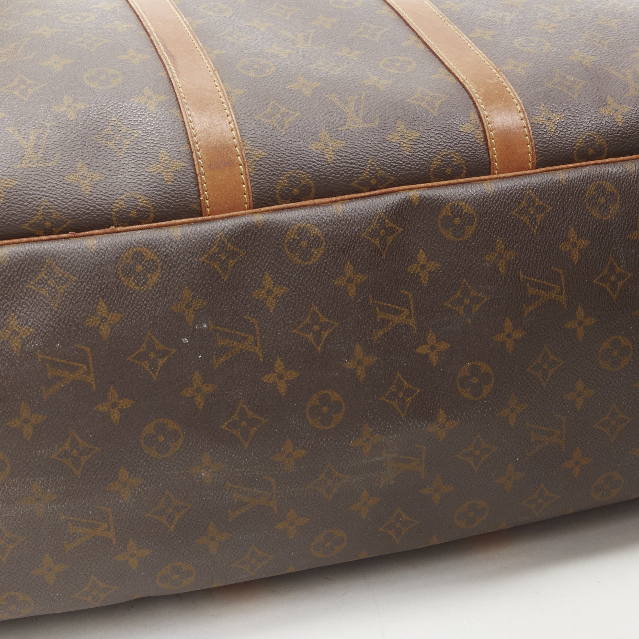 Louis Vuitton LOUIS VUITTON Sirius 70 brown LV monogram canvas large travel bag Size ONE SIZE - 6 Thumbnail